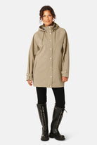 Regenjas GENTLERAIN02 | Greige | Jacket | Ilse Jacobsen