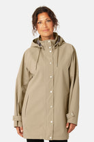 Regenjas GENTLERAIN02 | Greige | Jacket | Ilse Jacobsen