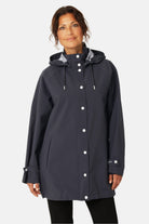 Regenjas GENTLERAIN02 | Dark Indigo | Jacket | Ilse Jacobsen