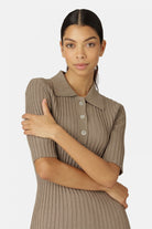 Polo GWEN4065 | Bleached Sand | Polo Shirt | Ilse Jacobsen
