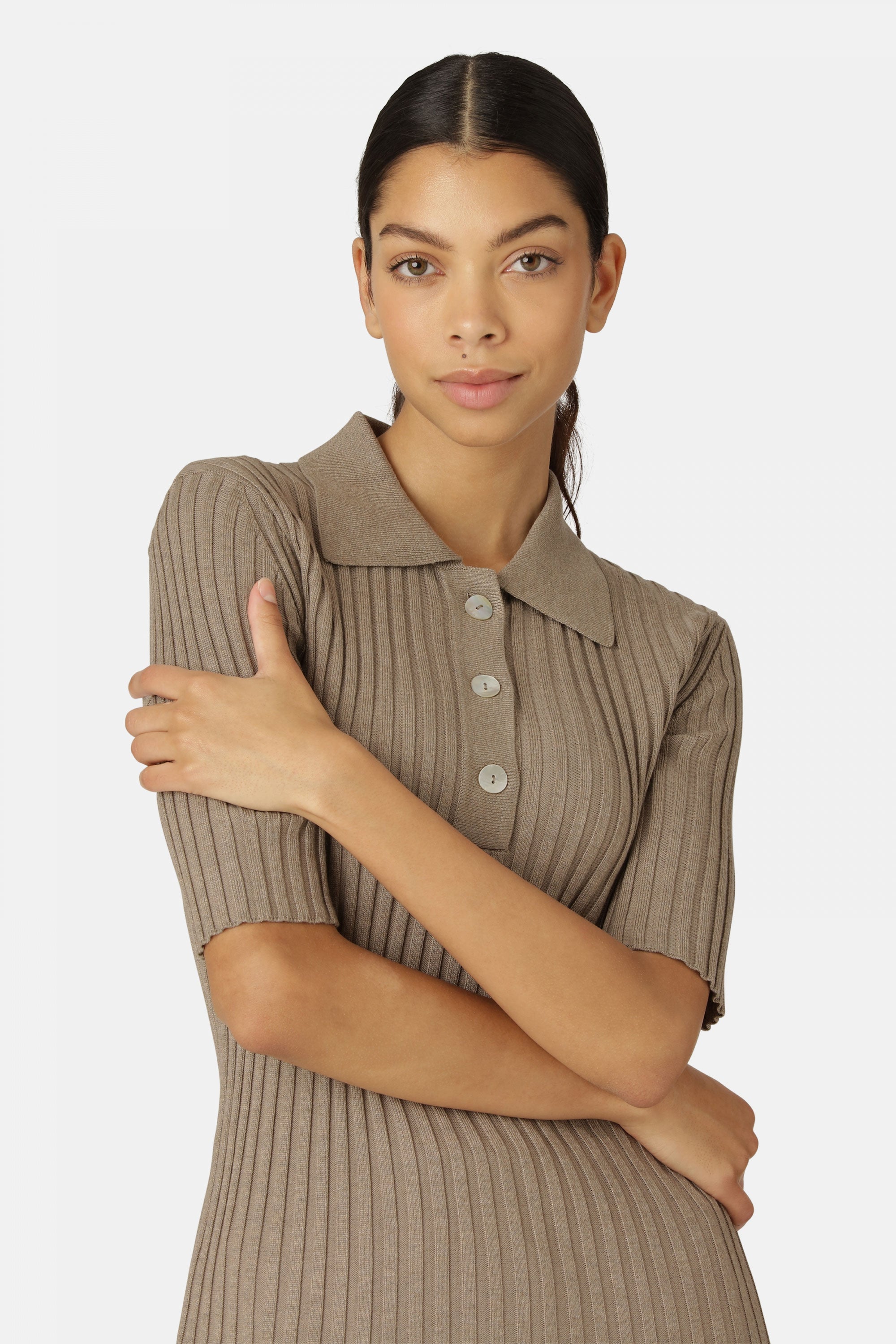 Polo GWEN4065 -132 Bleached Sand | Bleached Sand | Bleached Sand | Polo | Ilse Jacobsen