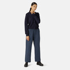 Gebreid vest GWEN4066 | Dark Indigo | Cardigan | Ilse Jacobsen