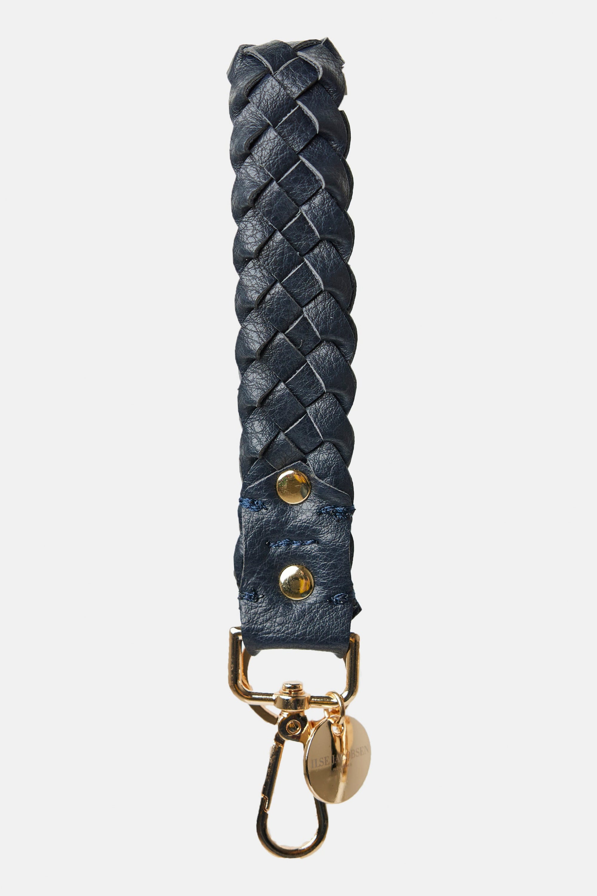 Gevlochten Sleutelhanger KEYCHAIN01 - 660660 Dark Indigo Dark Indigo | Dark Indigo Dark Indigo | Accessoires | Ilse Jacobsen
