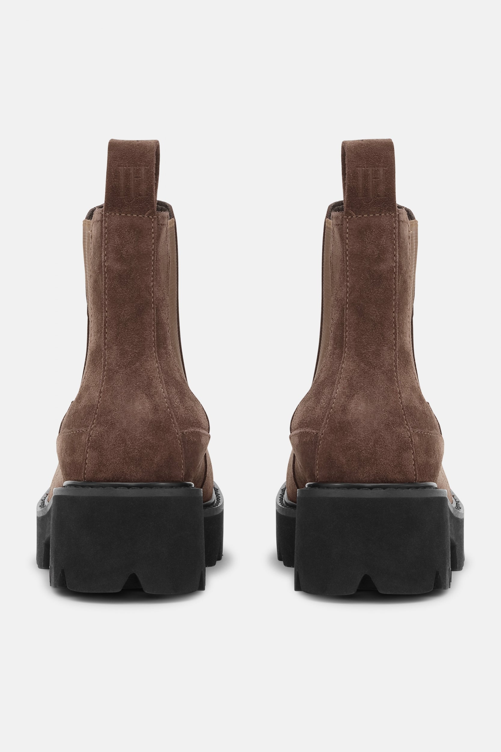Suède Chelsea Enkellaarzen MILEY6010 - Chocolate Brown 229 | Chocolate Brown | Boots | Ilse Jacobsen
