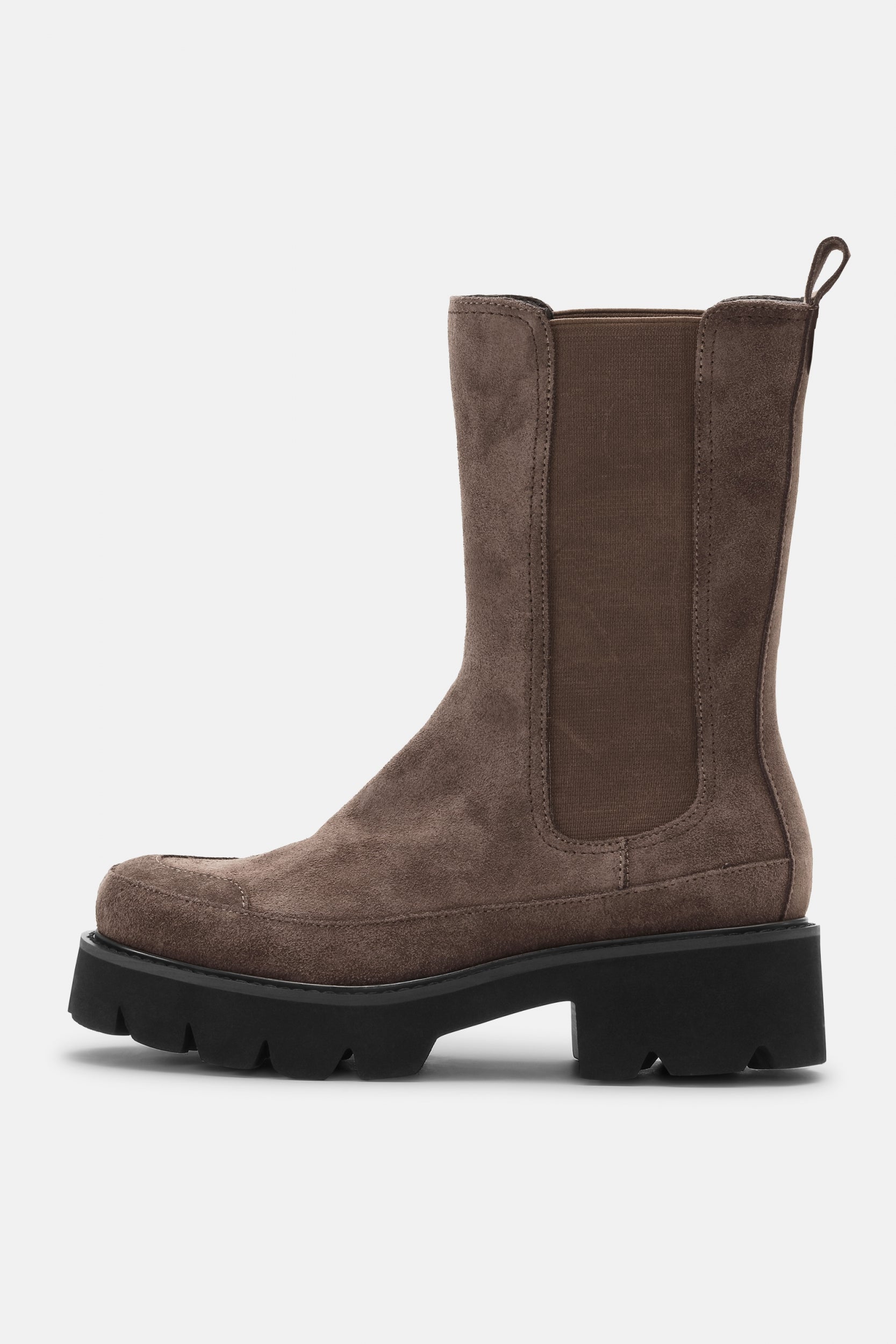 Suède Chelsea Laarzen MILEY7010 - Chocolate Brown 229 | Chocolate Brown | Boots | Ilse Jacobsen