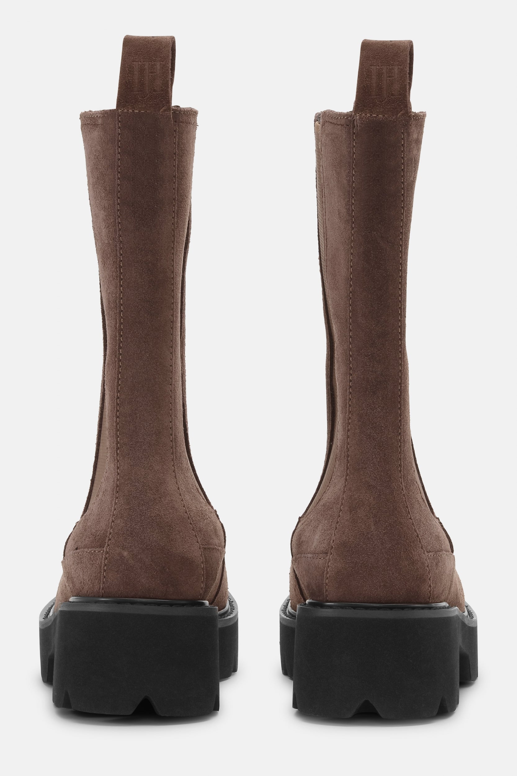 Suède Chelsea Laarzen MILEY7010 - Chocolate Brown 229 | Chocolate Brown | Boots | Ilse Jacobsen