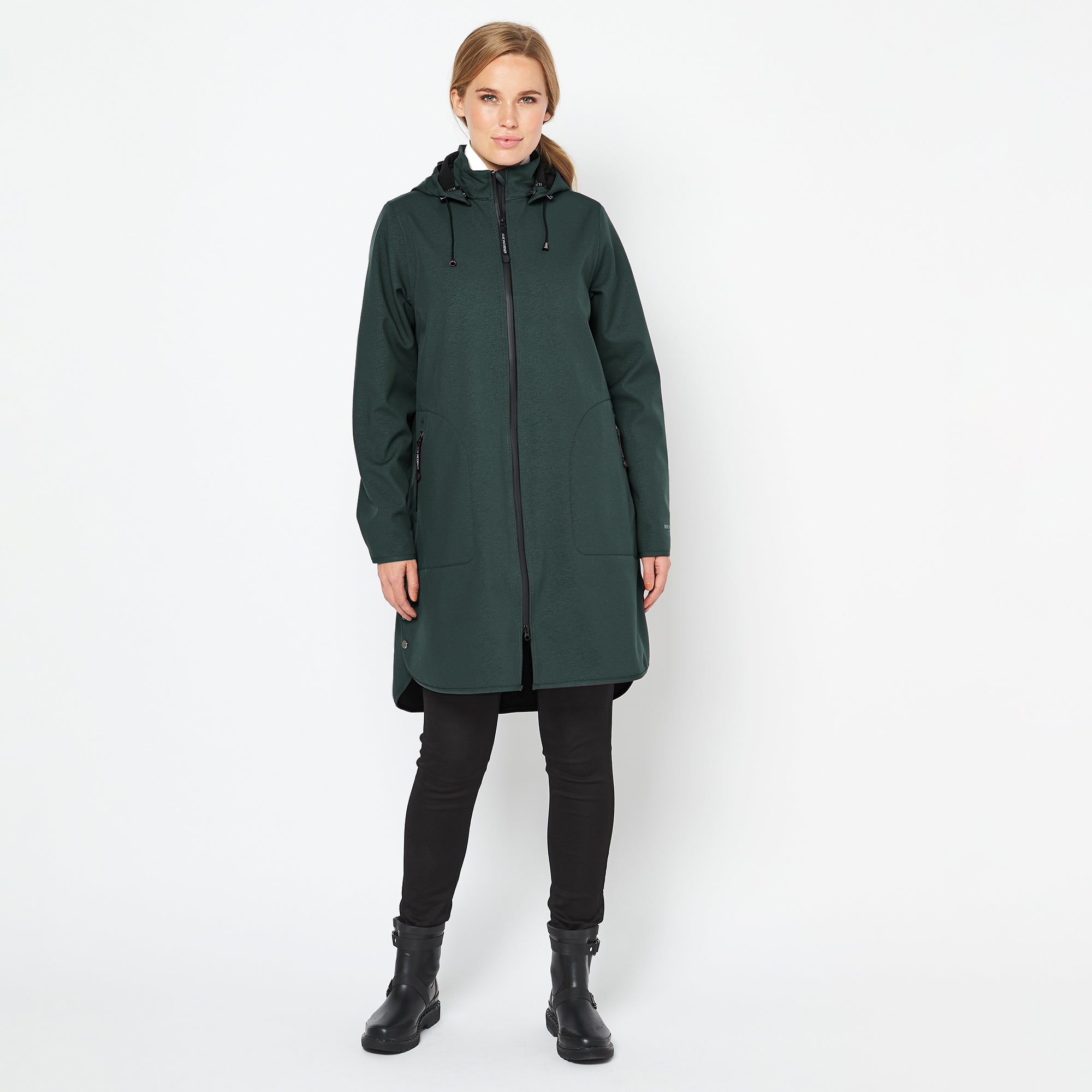 Softshell regenjas RAIN128 - Beetle 492 | Beetle | Raincoat | Ilse Jacobsen