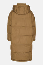 Lange Winterjas PEPPY06 | Mocca | Coat | Ilse Jacobsen