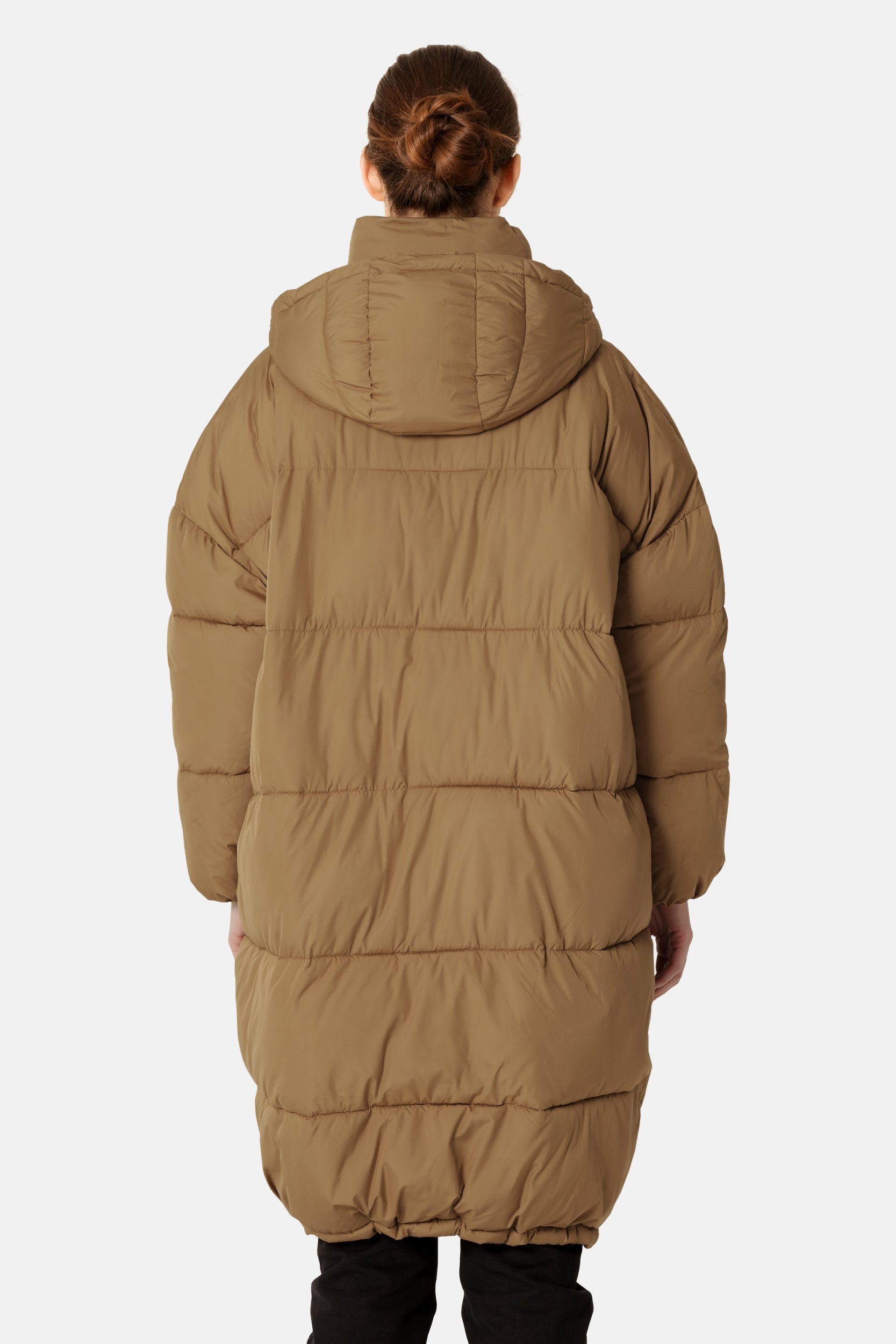 Lange Winterjas PEPPY06 | Mocca | Coat | Ilse Jacobsen