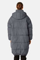 Lange Winterjas PEPPY06 | Ombre Blue | Coat | Ilse Jacobsen