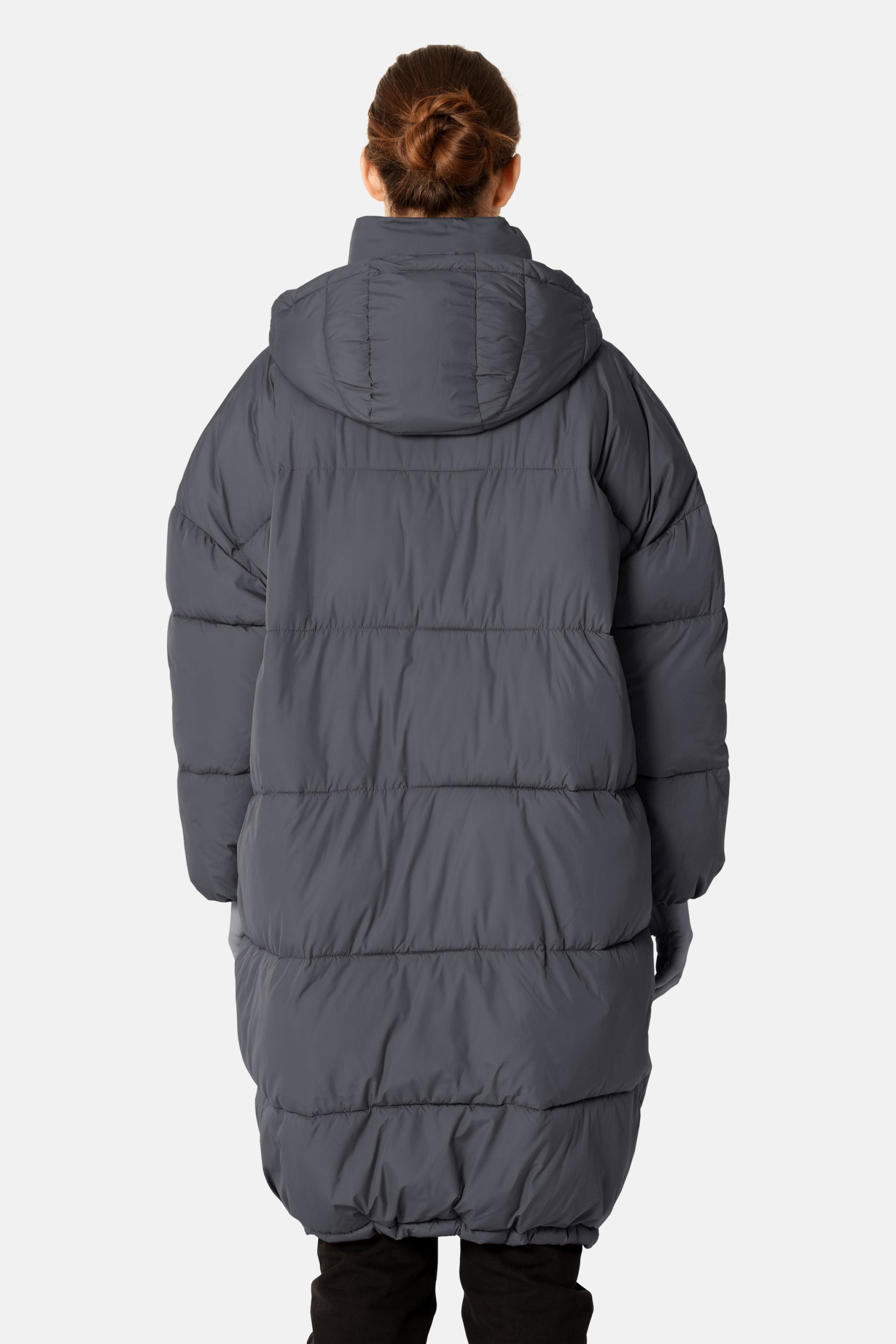 Lange Winterjas PEPPY06 - 604 Ombre Blue | Ombre Blue | Coat | Ilse Jacobsen