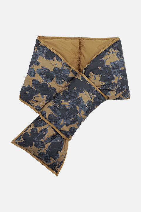 Gewatteerde Sjaal PEPPY08P - 126 Beige Butterfly | Beige Butterfly | Scarf | Ilse Jacobsen