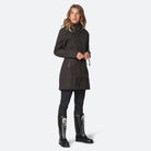Softshell regenjas RAIN07 | Black | Raincoat | Ilse Jacobsen