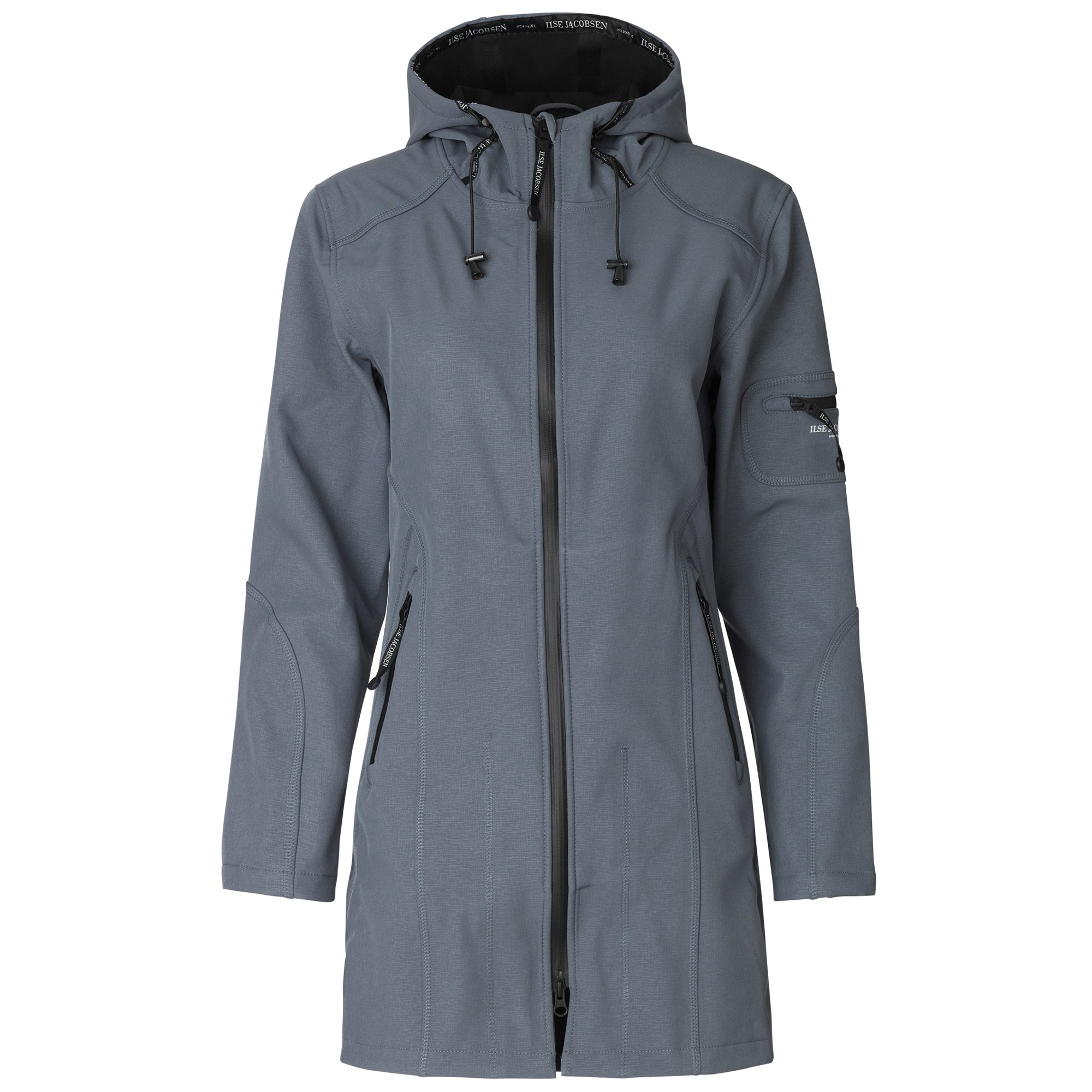 Softshell regenjas RAIN07 - 699 Blue Grayness | Blue Grayness | Raincoat | Ilse Jacobsen
