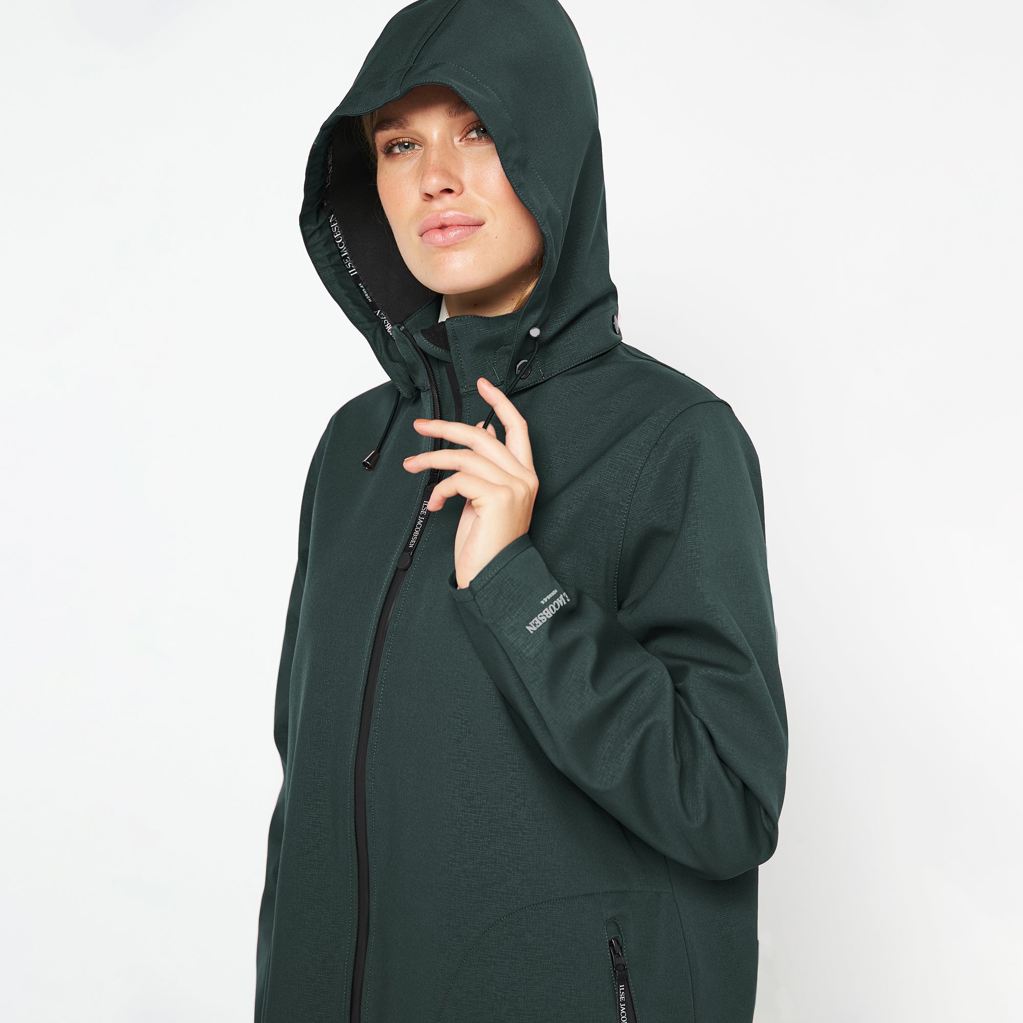 Softshell regenjas RAIN128 - Beetle 492 | Beetle | Raincoat | Ilse Jacobsen