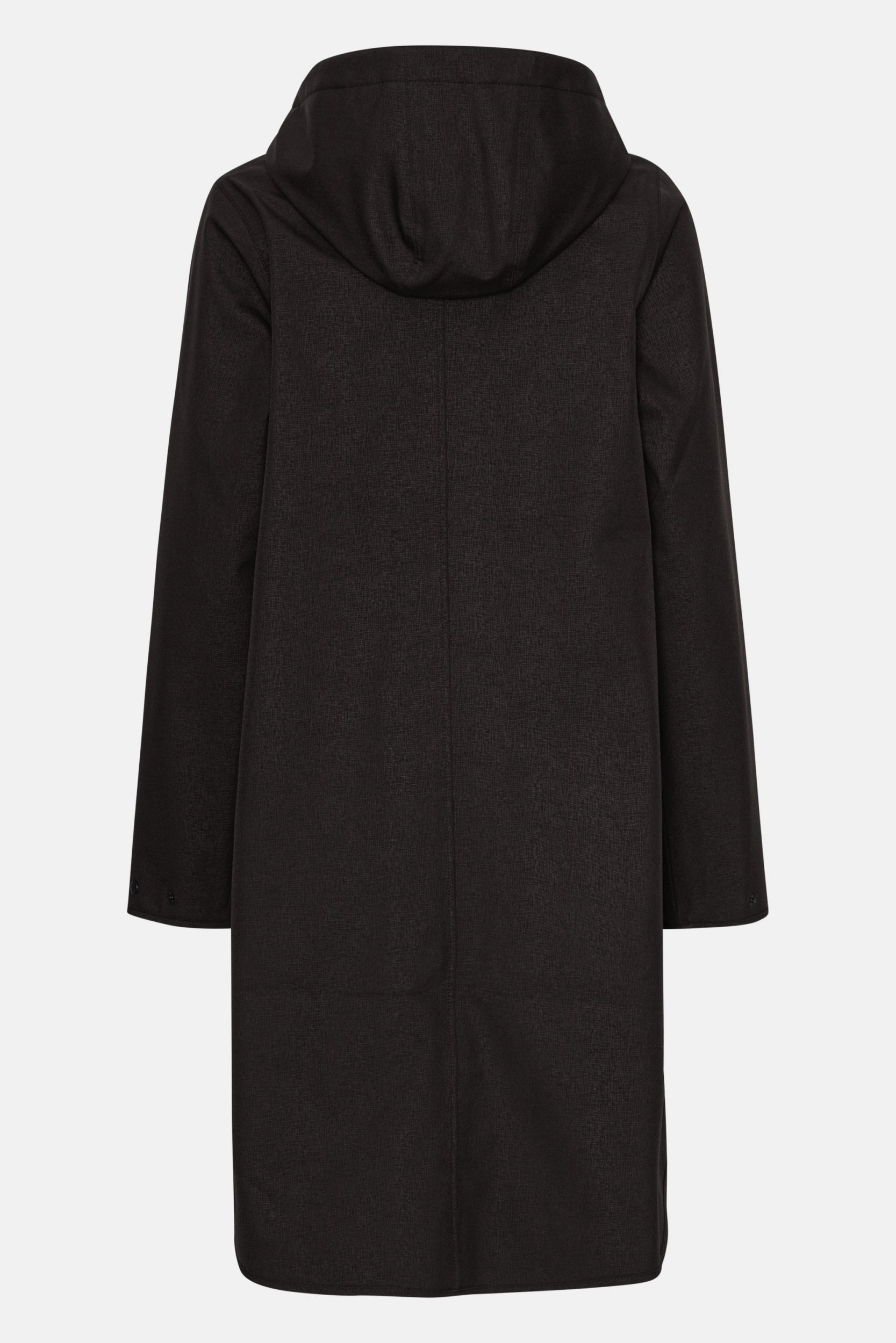 Softshell regenjas RAIN128 - 001 Black | Black | Raincoat | Ilse Jacobsen