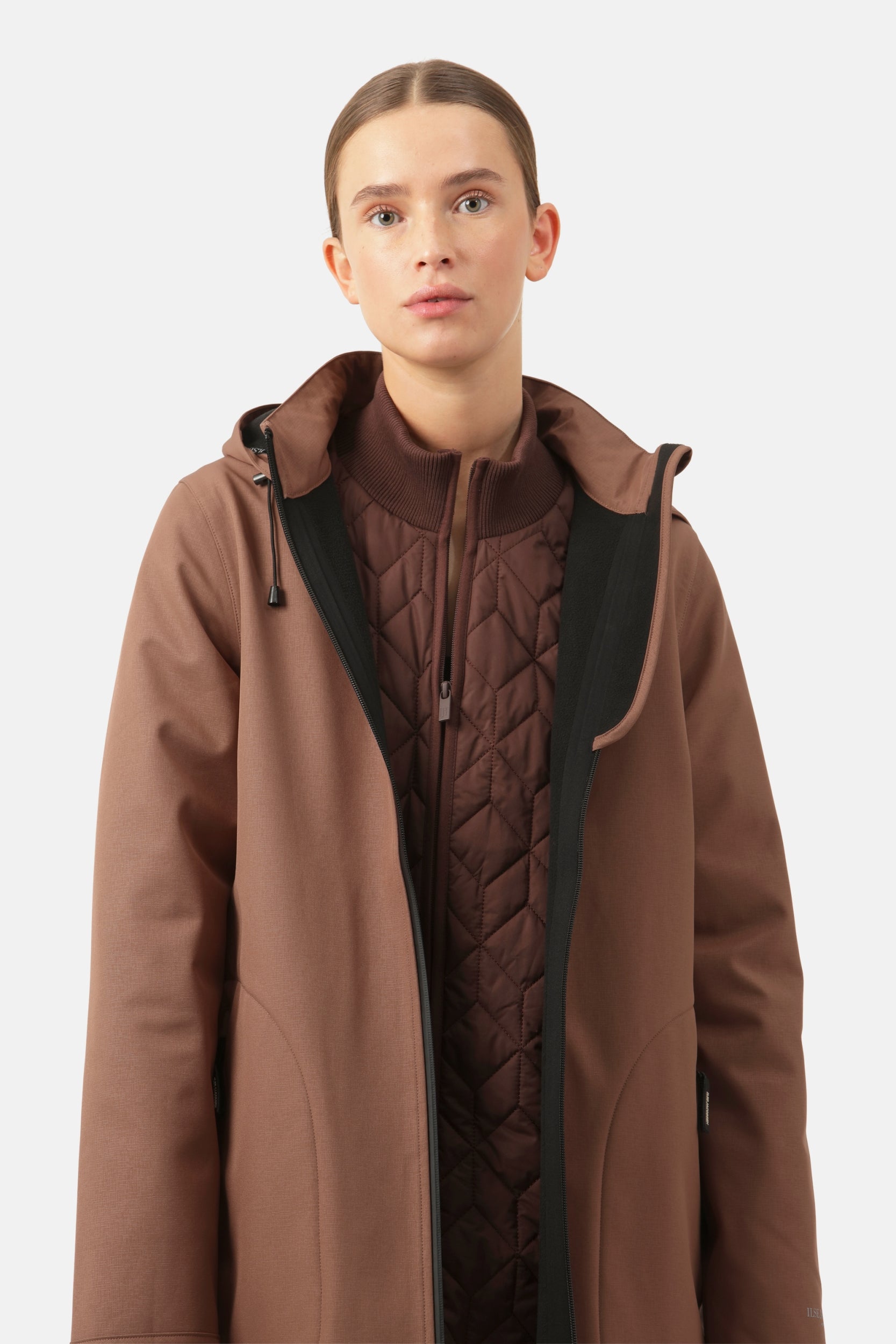 Softshell regenjas RAIN128 | Acorn | Raincoat | Ilse Jacobsen