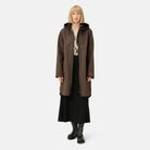 Softshell regenjas RAIN128 | Chocolate Brown | Raincoat | Ilse Jacobsen