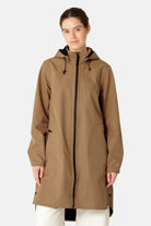 Softshell Regenjas RAIN128 | Mocca | Raincoat | Ilse Jacobsen