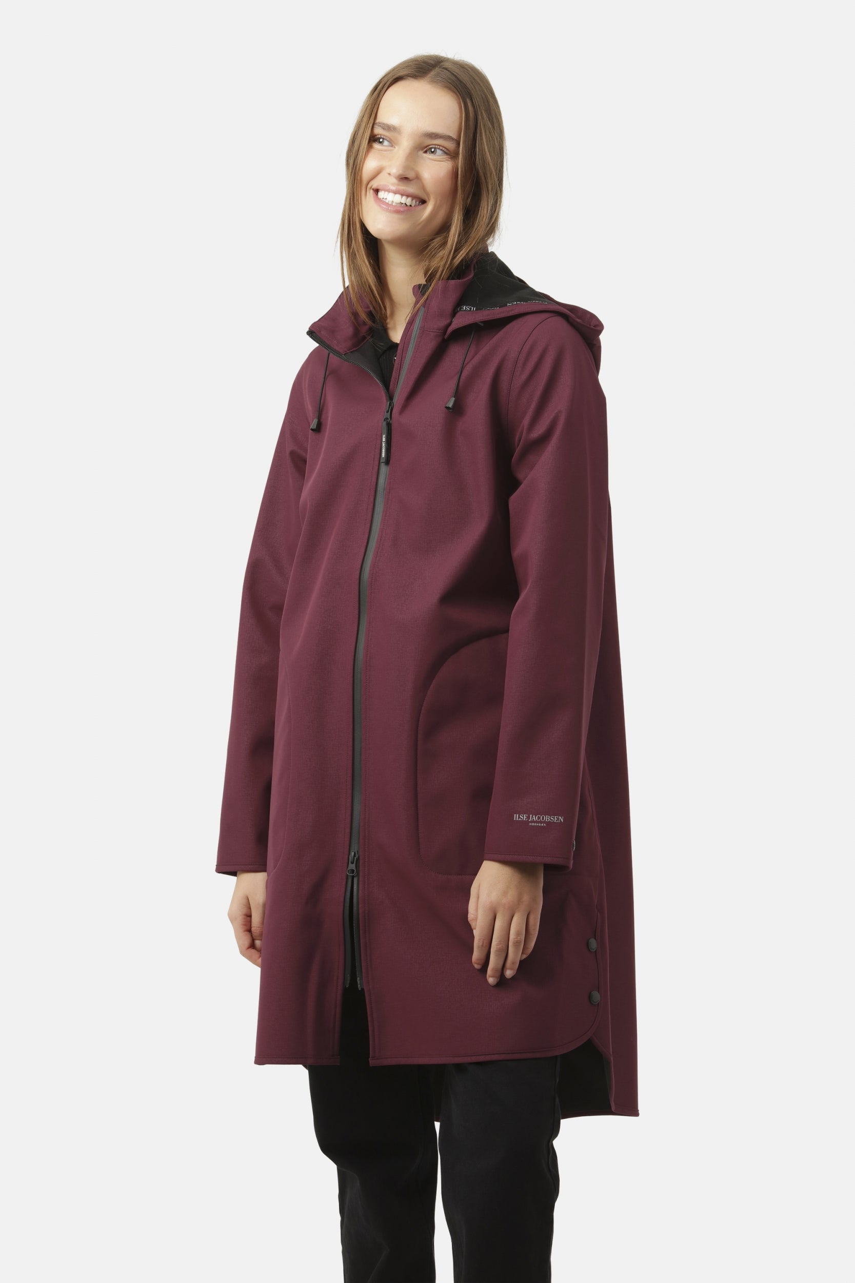 Softshell Regenjas RAIN128 - Maroon Banner 307 | Maroon Banner | Raincoat | Ilse Jacobsen