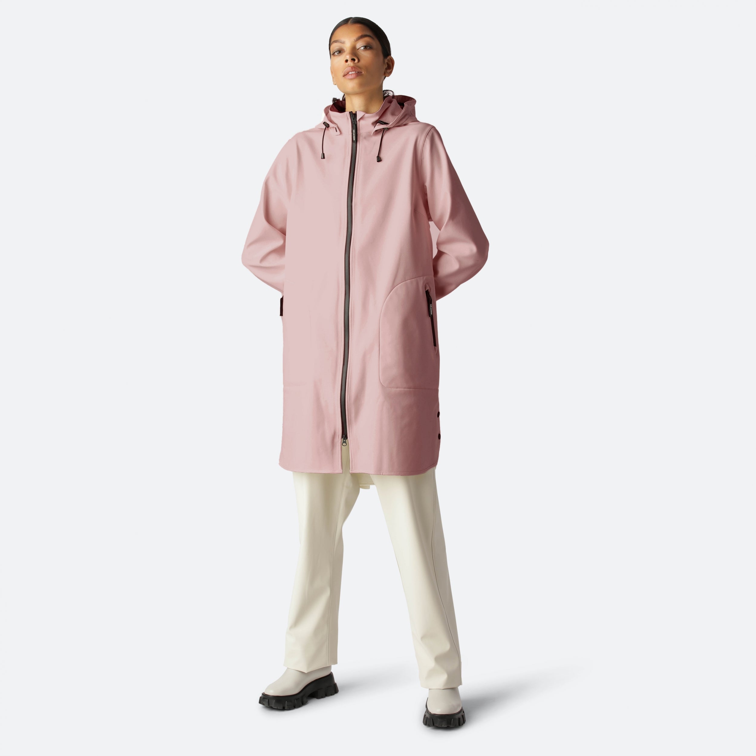Softshell Regenjas RAIN128 | Adobe Rose | Raincoat | Ilse Jacobsen