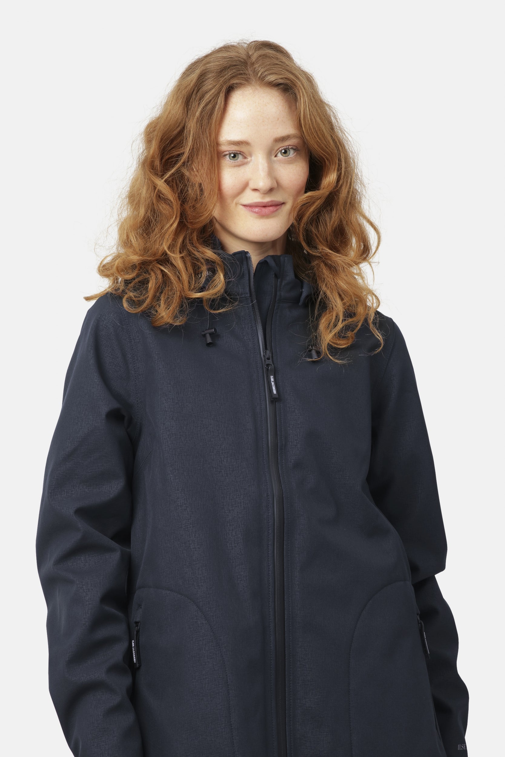 Softshell regenjas RAIN128 - 660 Dark Indigo | Dark Indigo | Raincoat | Ilse Jacobsen