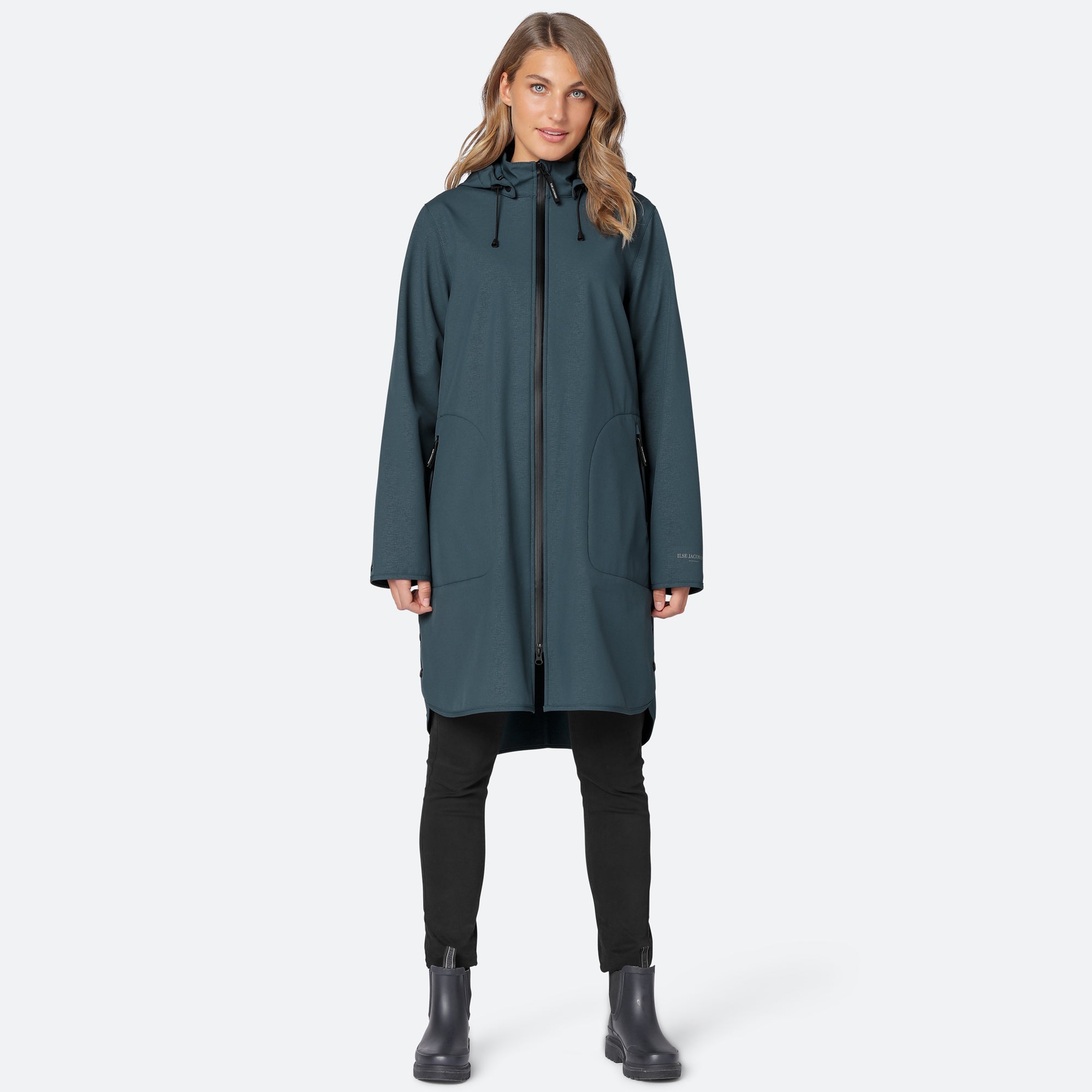 Softshell regenjas RAIN128 - 685 Orion Blue | Orion Blue | Raincoat | Ilse Jacobsen