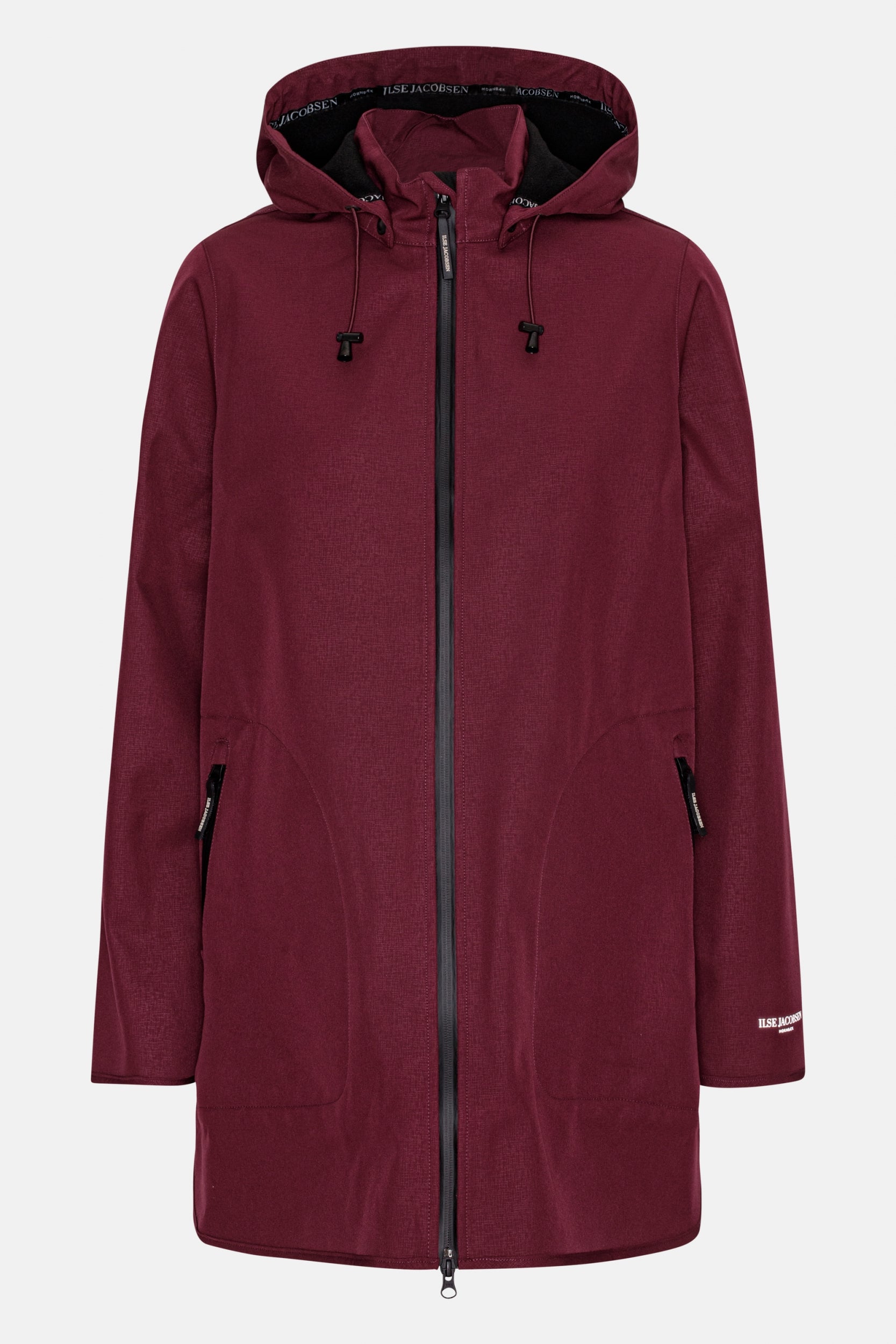 Softshell Regenjas RAIN135 - Maroon Banner 307 | Maroon Banner | Raincoat | Ilse Jacobsen