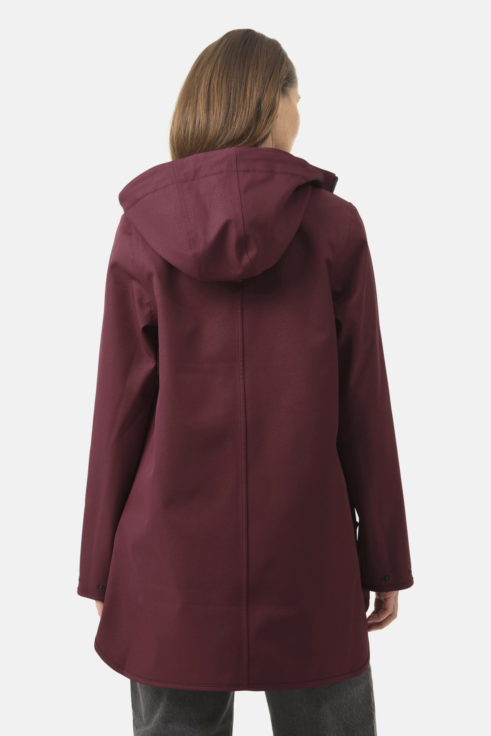 Softshell Regenjas RAIN135 - Maroon Banner 307 | Maroon Banner | Raincoat | Ilse Jacobsen