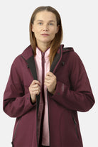 Softshell Regenjas RAIN135 | Maroon Banner | Raincoat | Ilse Jacobsen
