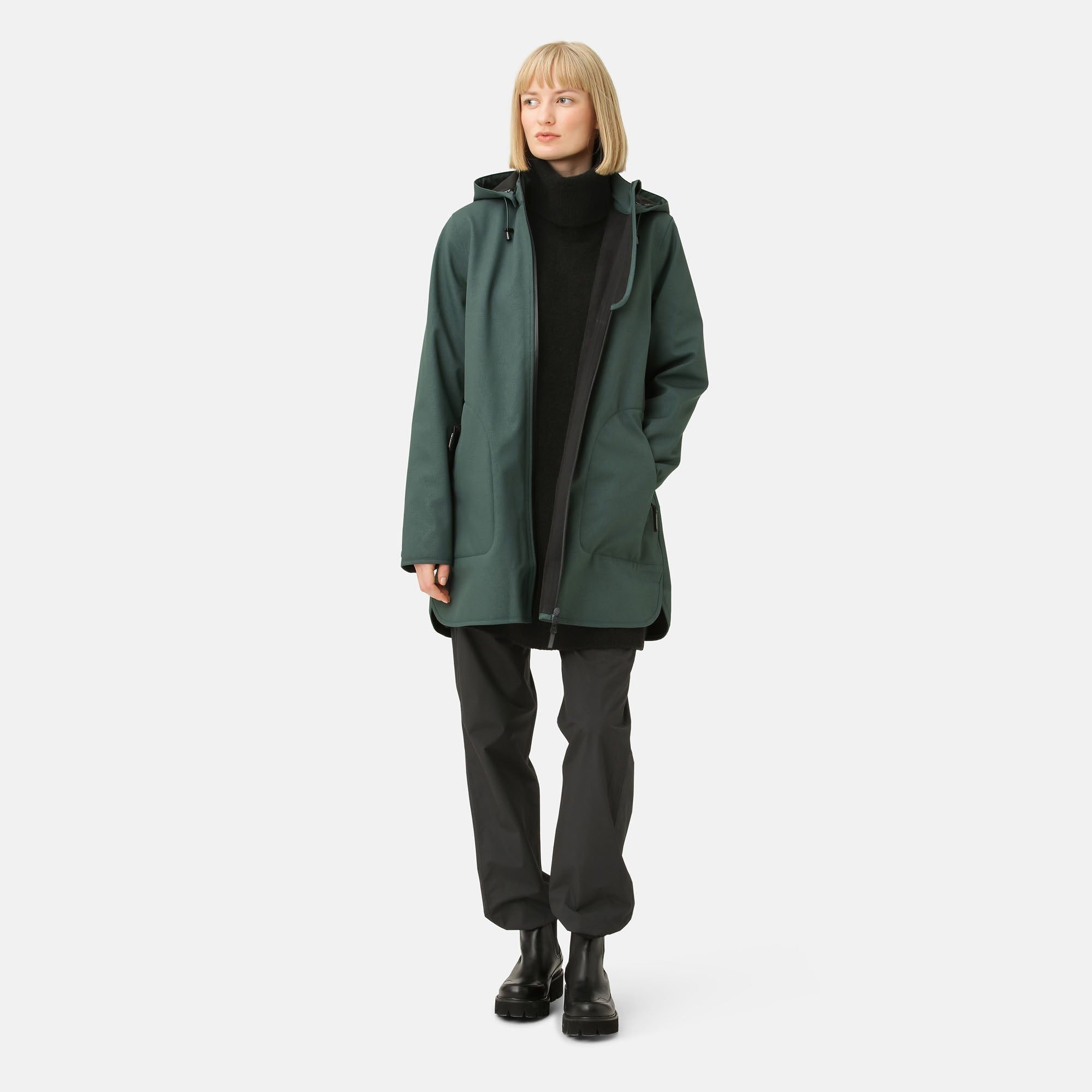 Softshell regenjas RAIN135 - Beetle 492 | Beetle | Raincoat | Ilse Jacobsen