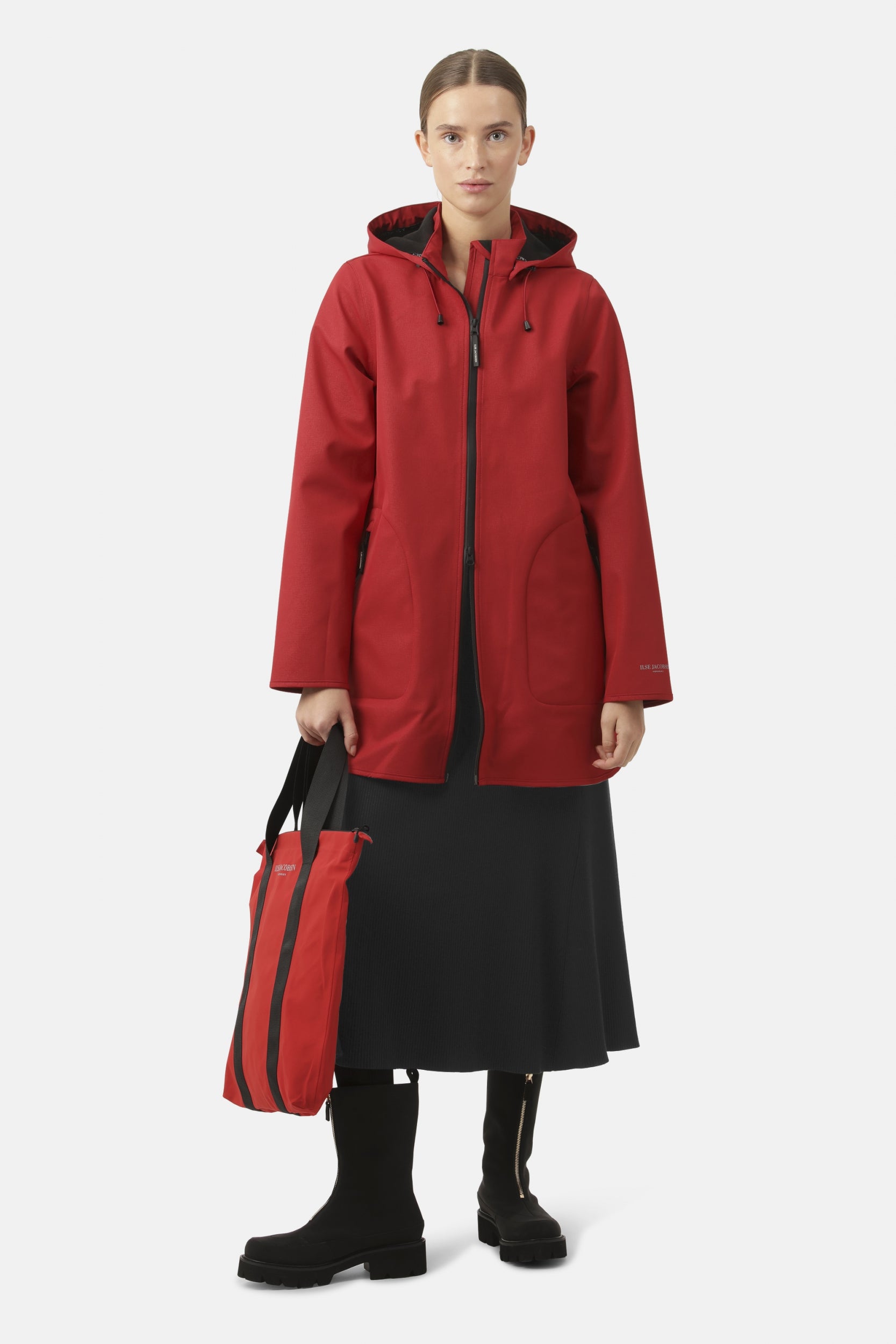 Softshell Regenjas RAIN135 - Fire 905 | Fire | Raincoat | Ilse Jacobsen