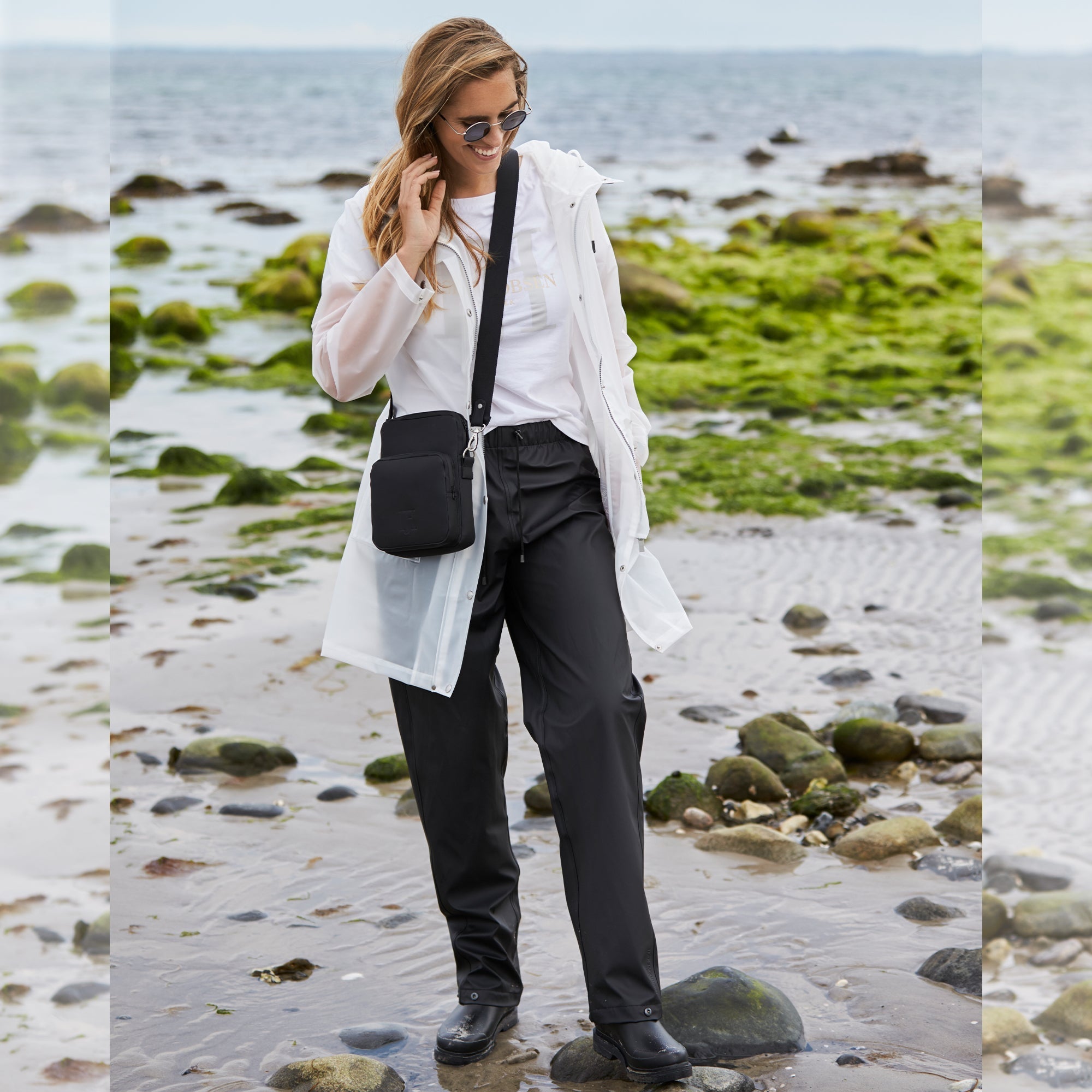 Regenbroek RAIN144 - 001 Black | Black | Rain Trouser | Ilse Jacobsen