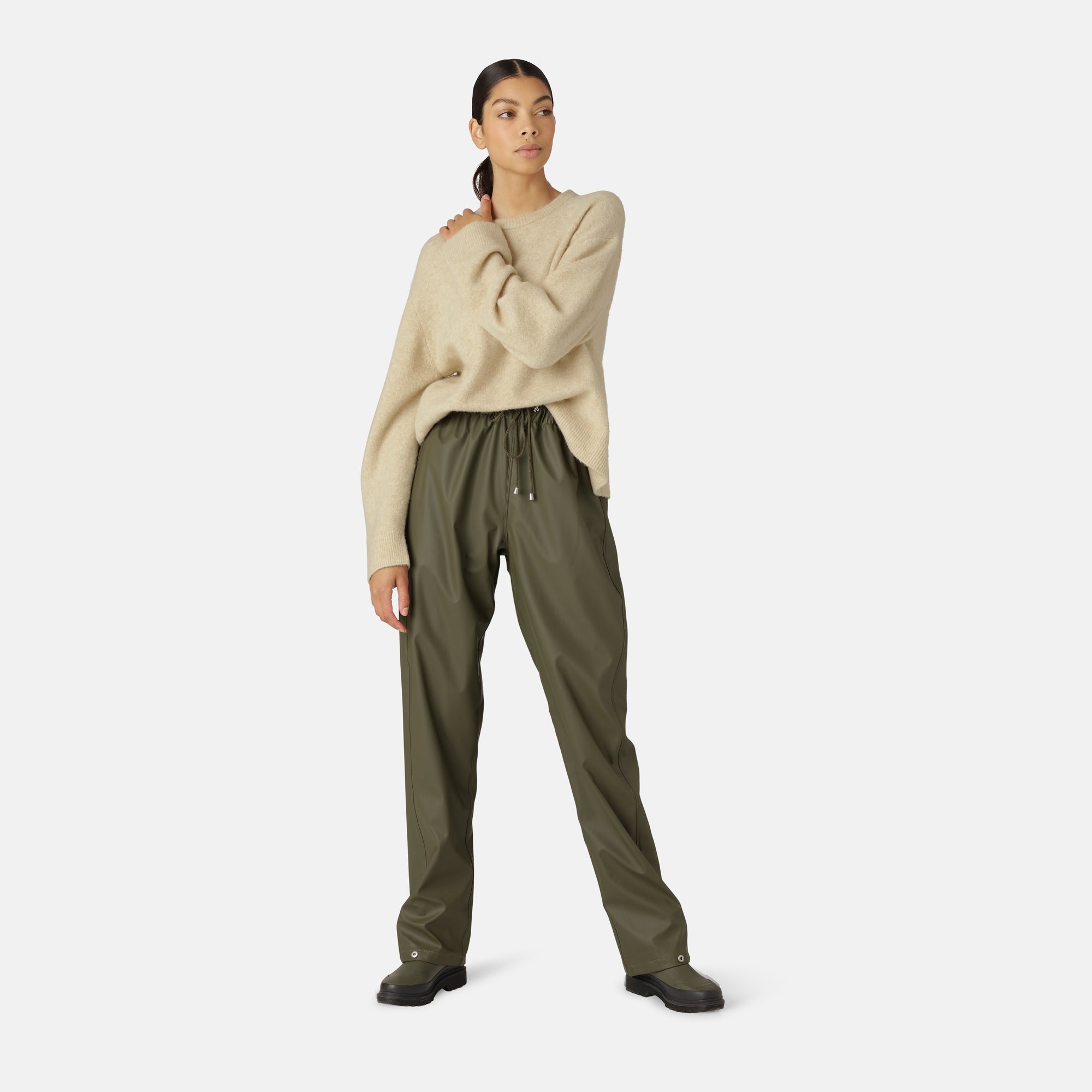 Regenbroek RAIN144 - 410 Army | Army | Rain Trouser | Ilse Jacobsen