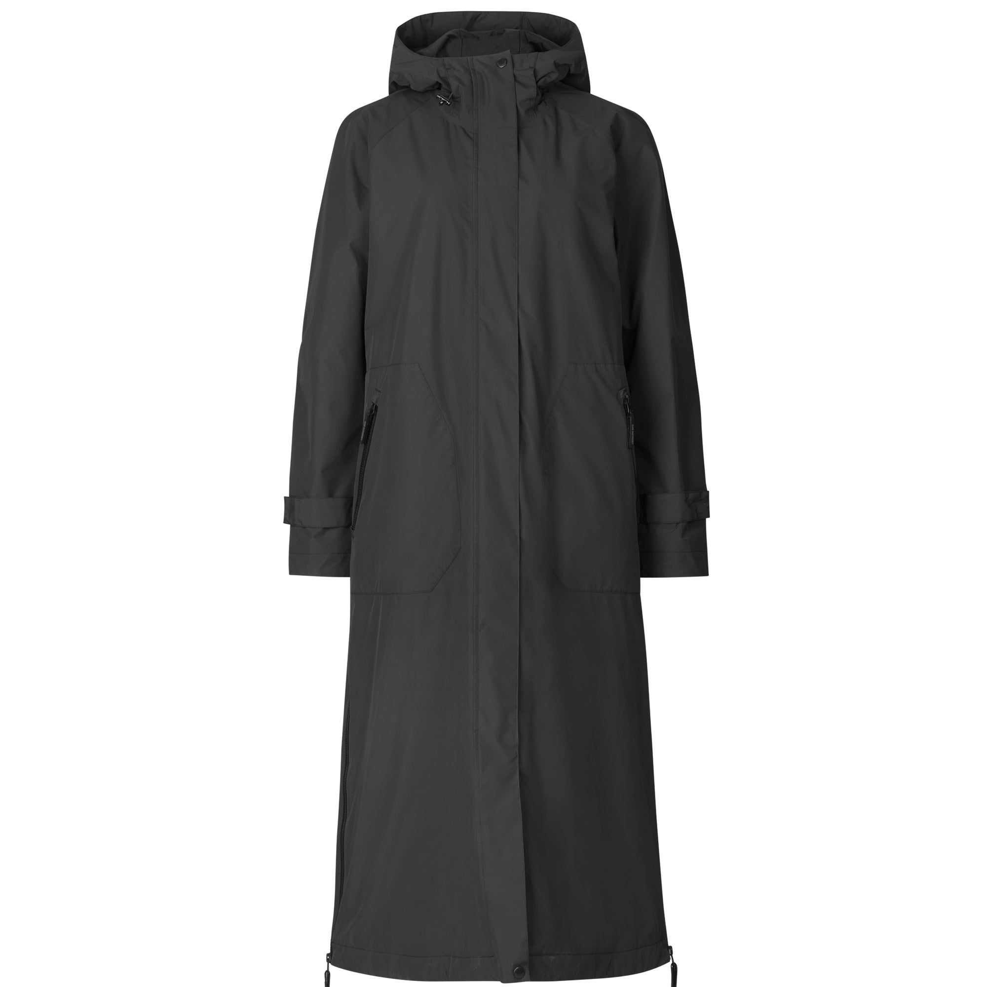 Regenjas RAIN150 - 001 Black | Black | Raincoat | Ilse Jacobsen