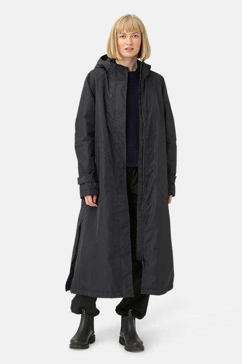 Winterjas RAIN150 | Dark Indigo | Raincoat | Ilse Jacobsen