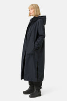 Winterjas RAIN150 | Dark Indigo | Raincoat | Ilse Jacobsen