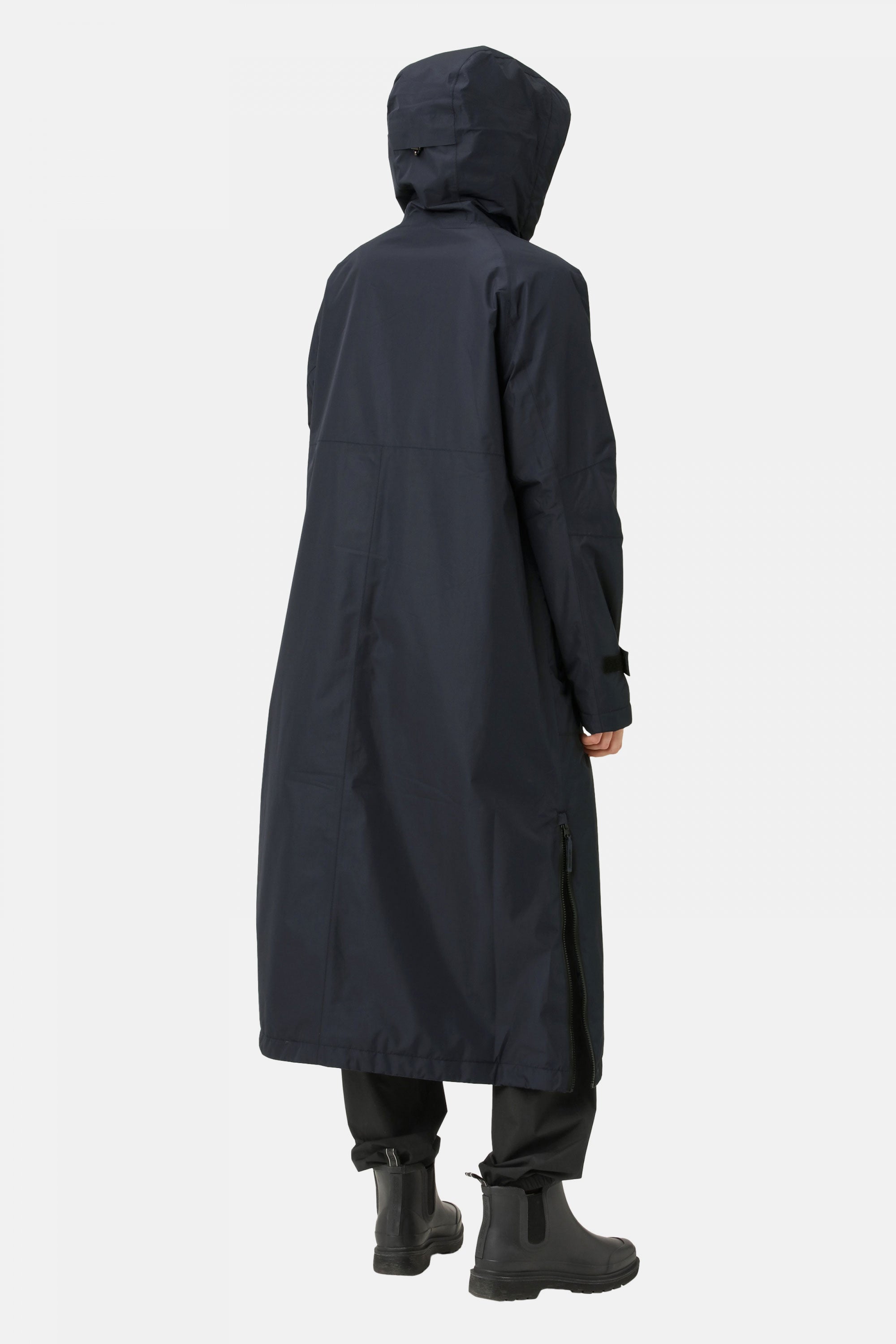 Winterjas RAIN150 - 660 Dark Indigo | Dark Indigo | Raincoat | Ilse Jacobsen