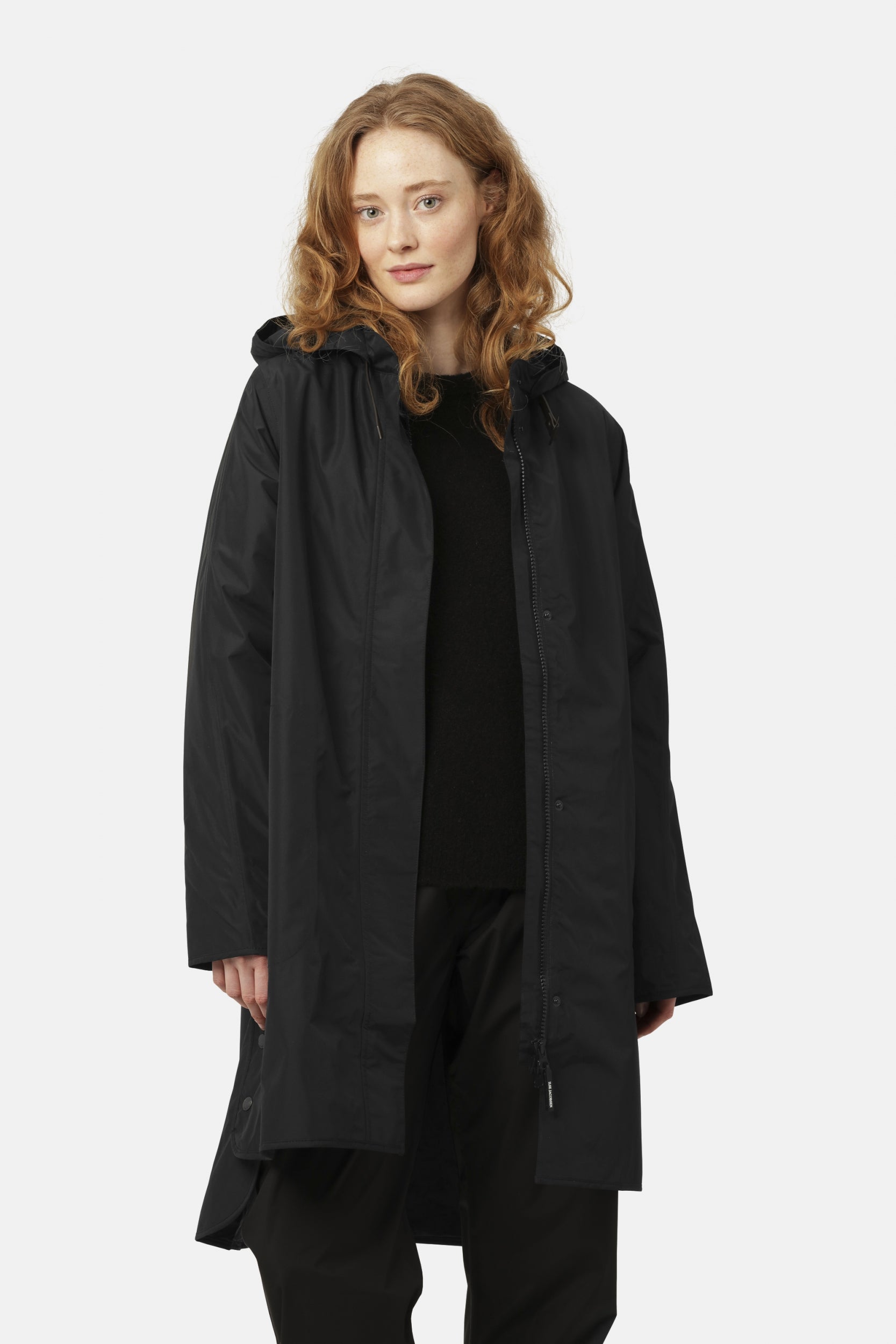 Regenjas RAIN200 - Black 001 | Black | Raincoat | Ilse Jacobsen