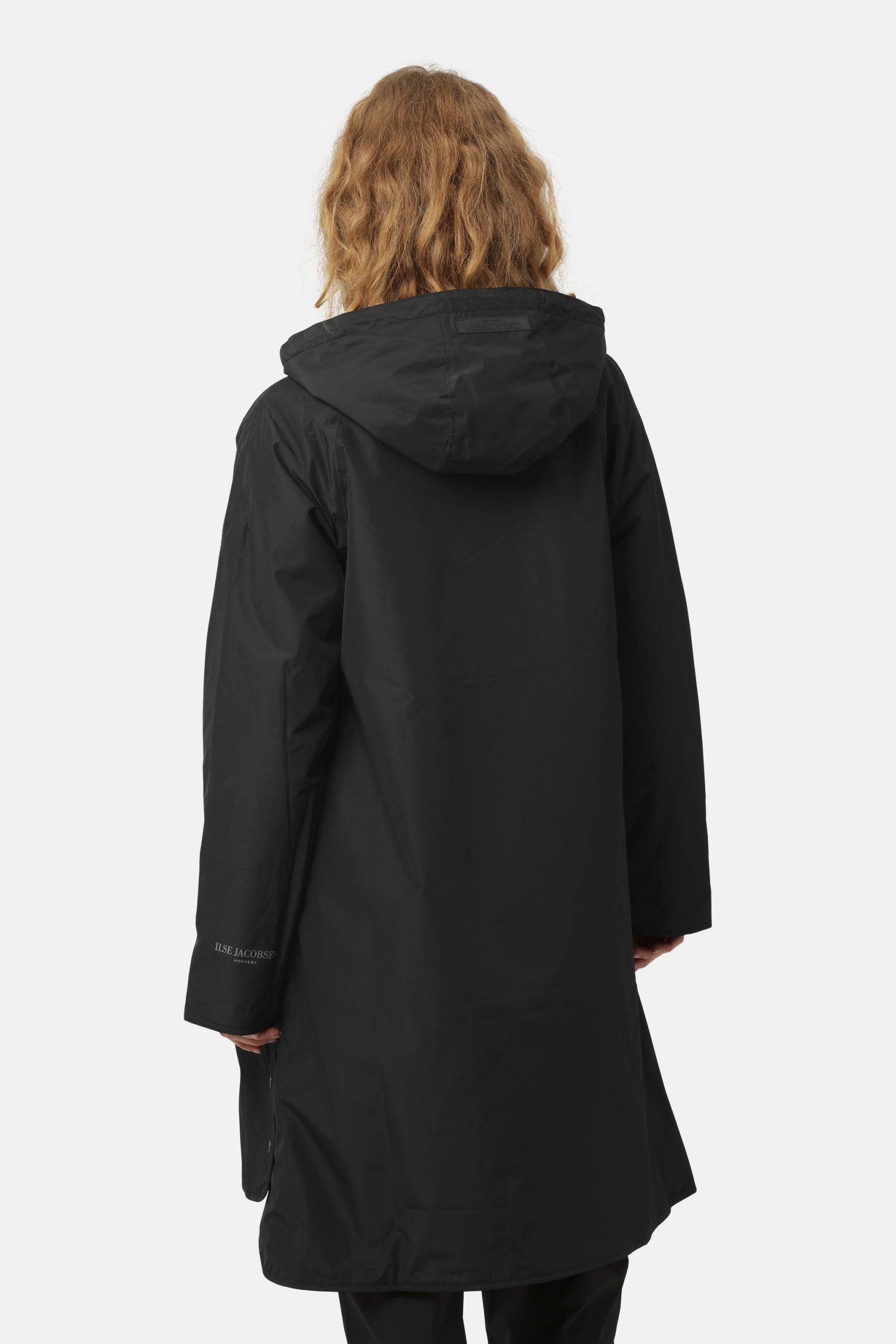 Regenjas RAIN200 - Black 001 | Black | Raincoat | Ilse Jacobsen