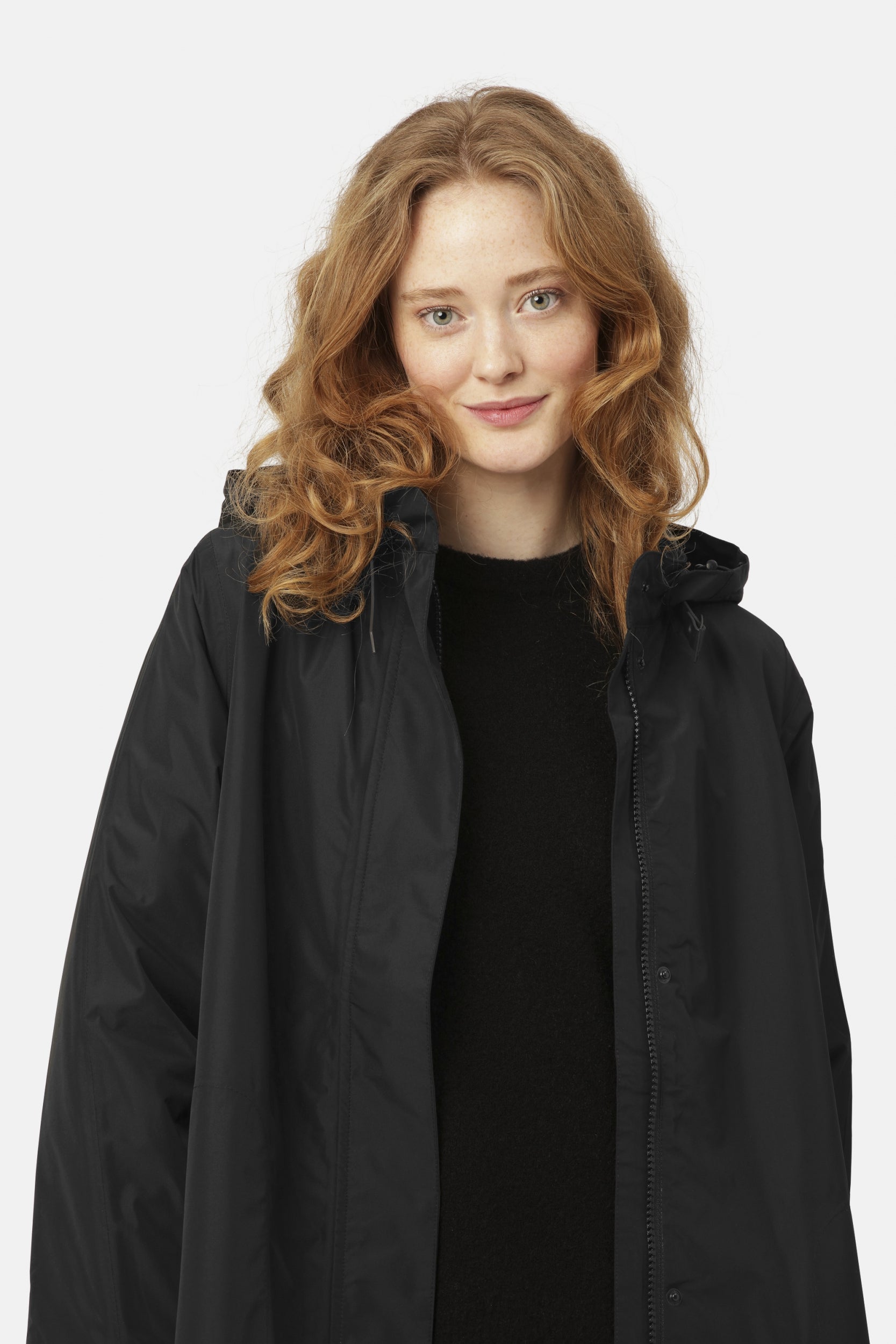 Regenjas RAIN200 - Black 001 | Black | Raincoat | Ilse Jacobsen