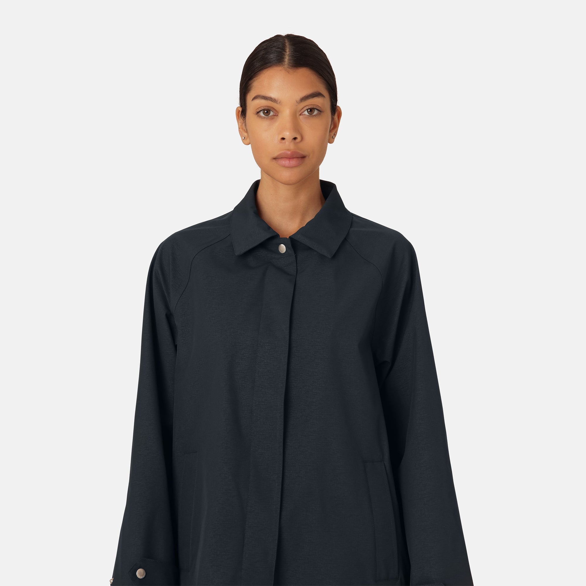 Regenjas RAIN205 - 660 Dark Indigo | Dark Indigo | Raincoat | Ilse Jacobsen