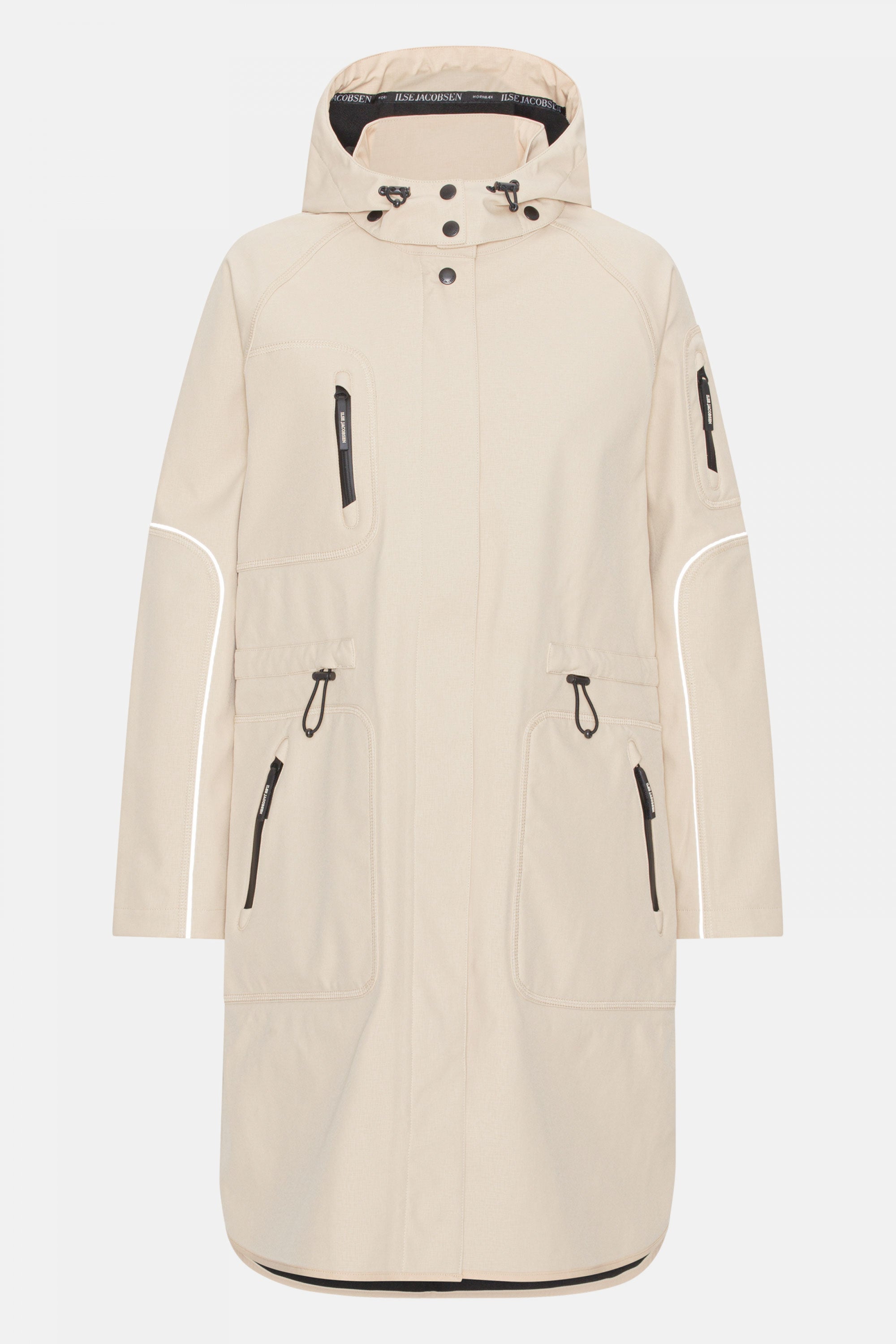 Softshell regenjas RAIN207 - 191 Beige | Beige | Raincoat | Ilse Jacobsen