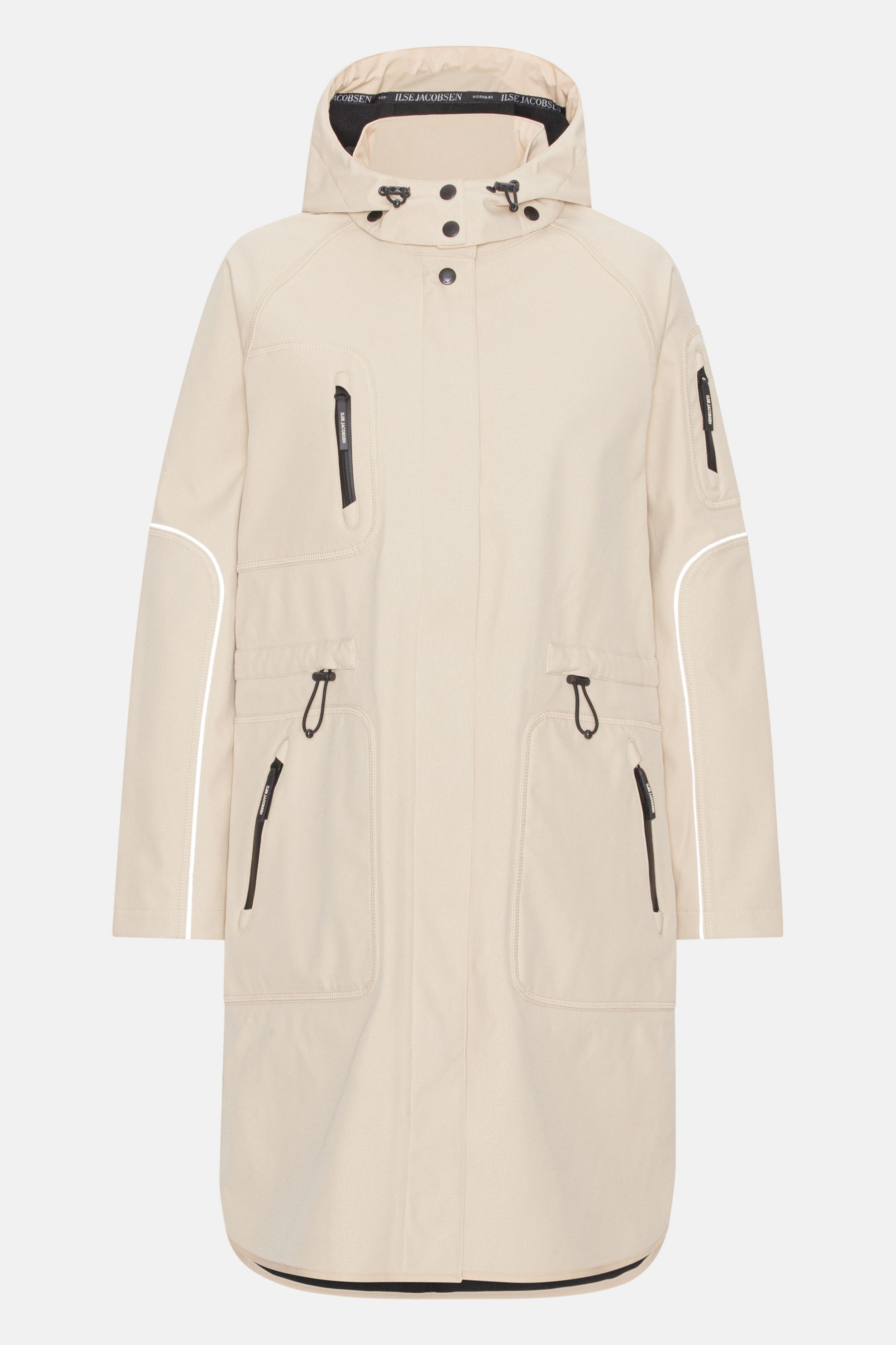 Softshell regenjas RAIN207 | Beige | Raincoat | Ilse Jacobsen