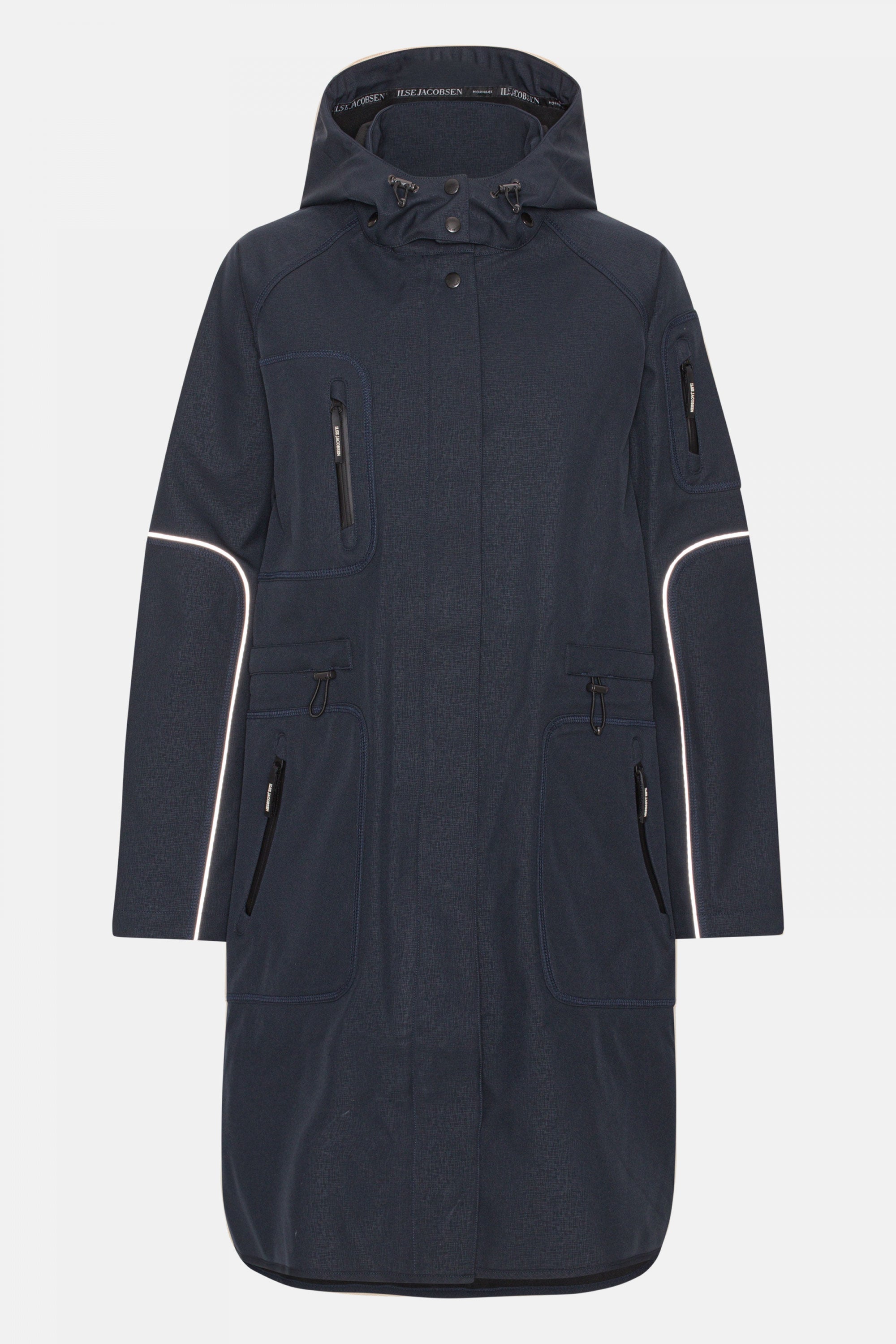 Softshell regenjas RAIN207 - 660 Dark Indigo | Dark Indigo | Raincoat | Ilse Jacobsen