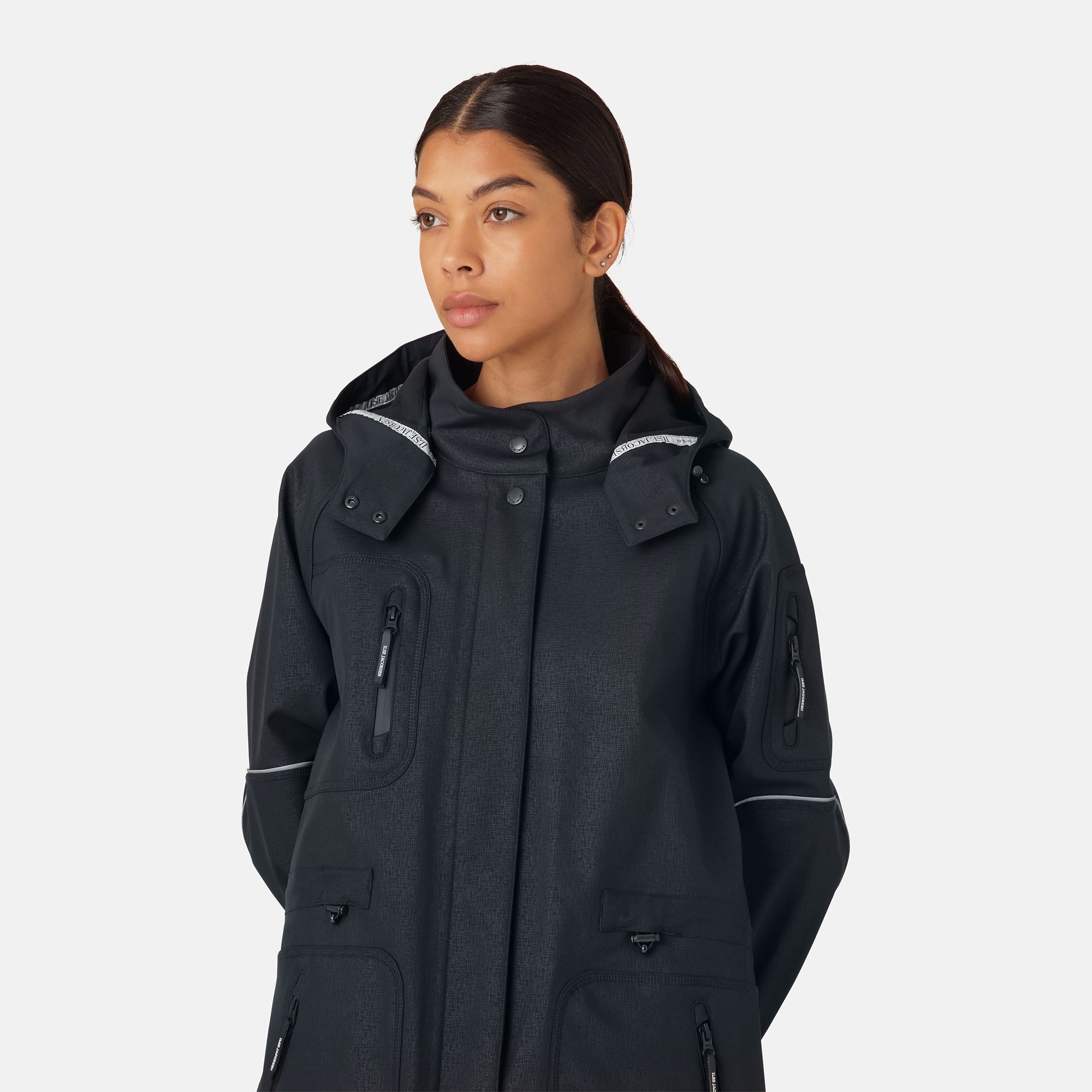 Softshell regenjas RAIN207 - 660 Dark Indigo | Dark Indigo | Raincoat | Ilse Jacobsen