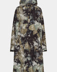 Poncho Regenjas RAIN222SPRP - 005 Moss Print | Moss Print | Poncho | Ilse Jacobsen