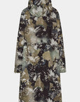 Poncho Regenjas RAIN222SPRP - 005 Moss Print | Moss Print | Poncho | Ilse Jacobsen
