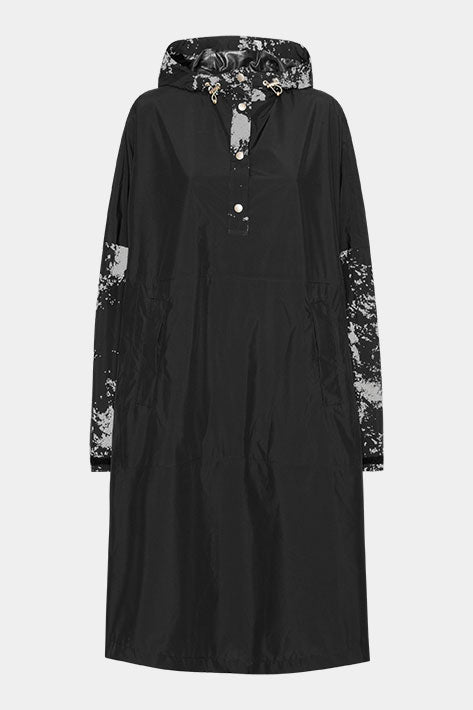 Poncho Regenjas RAIN22SPR - 001 Black | Black | Poncho | Ilse Jacobsen