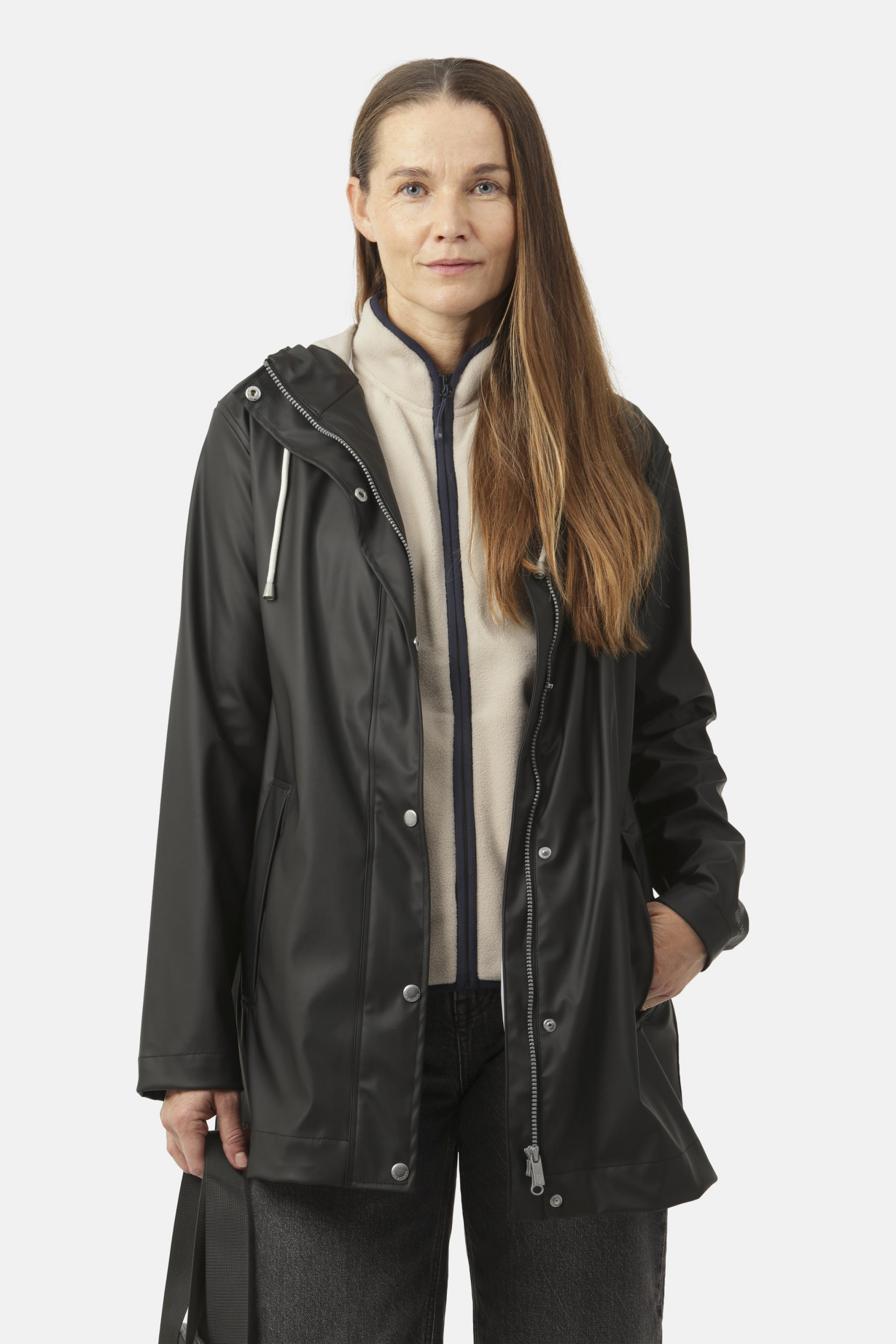 Regenjas RAIN228FR - 002 Black Beauty | Black Beauty | Raincoat | Ilse Jacobsen